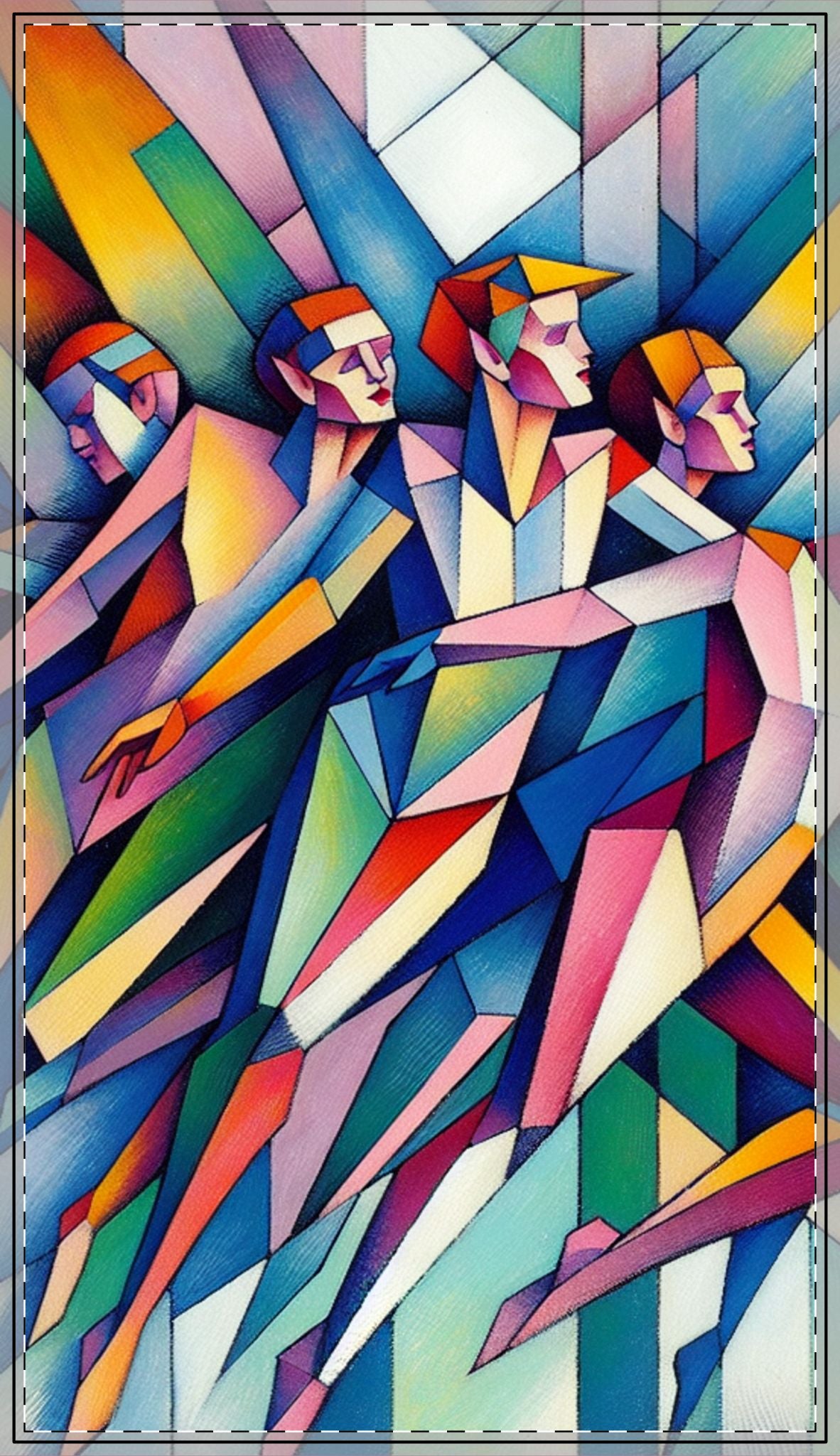 Picasso's Pixies Tablecloth