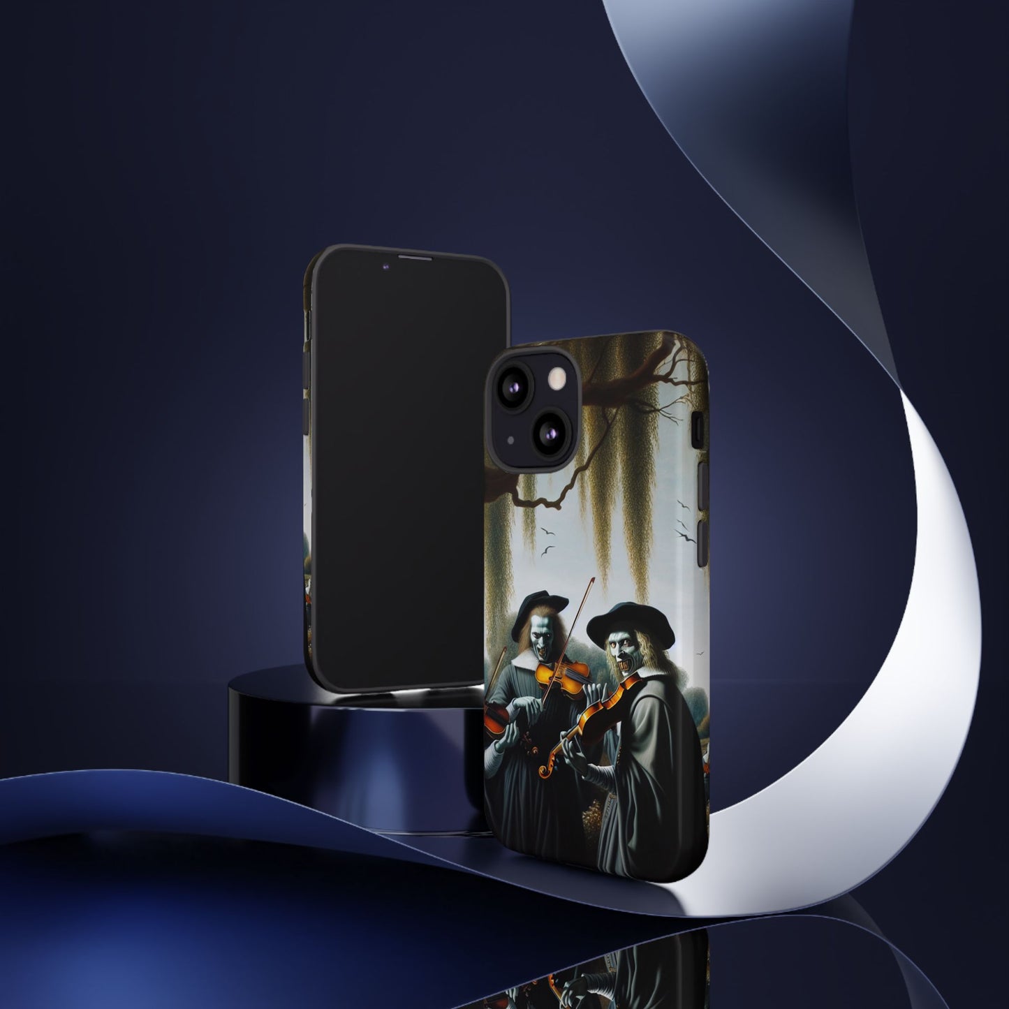 Vermeer's Vampire Violinists Phone Case - IPHONE