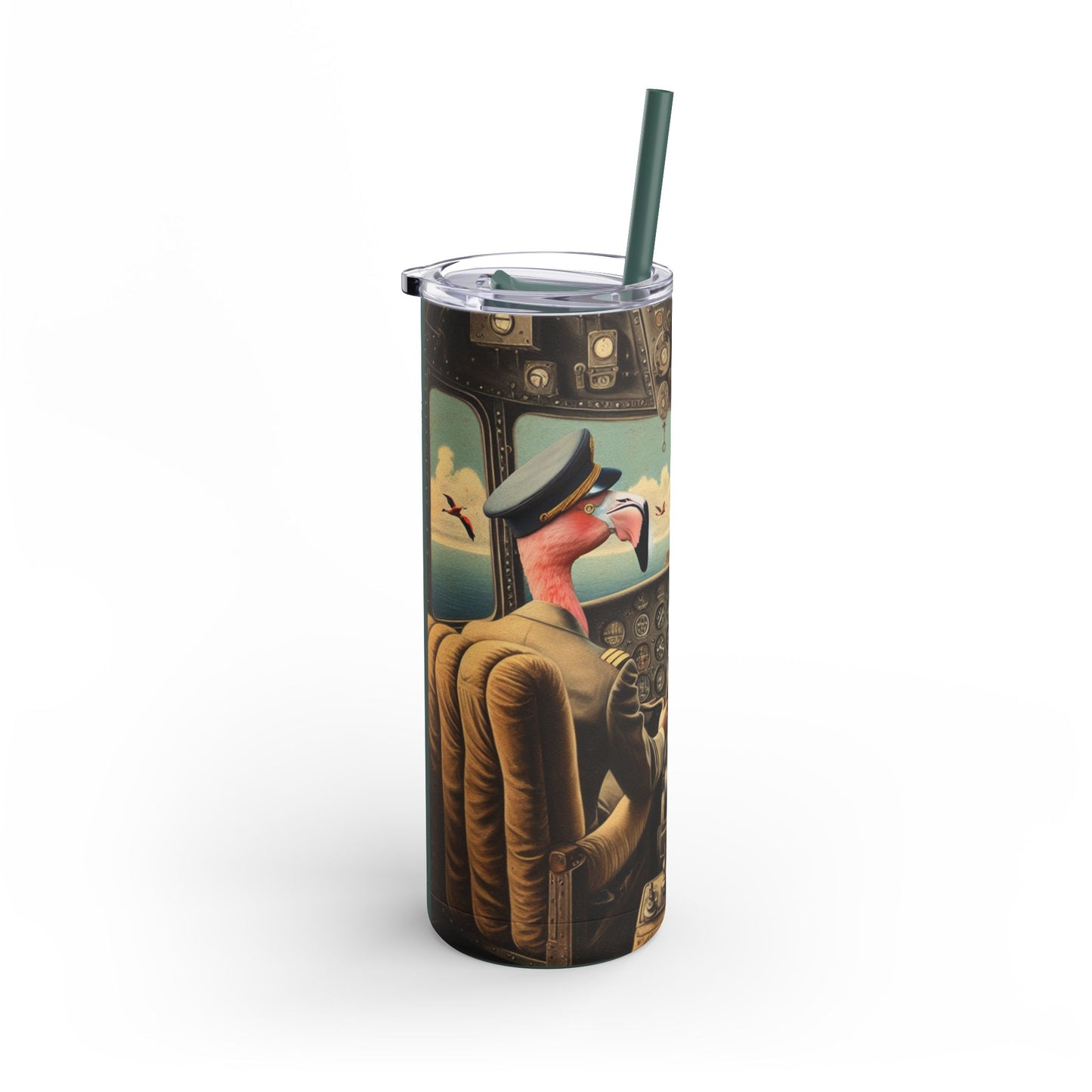 Flamingo Flight Deck Tumbler
