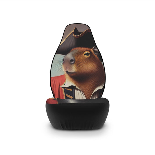 Captain Capybara Car Seat Covers