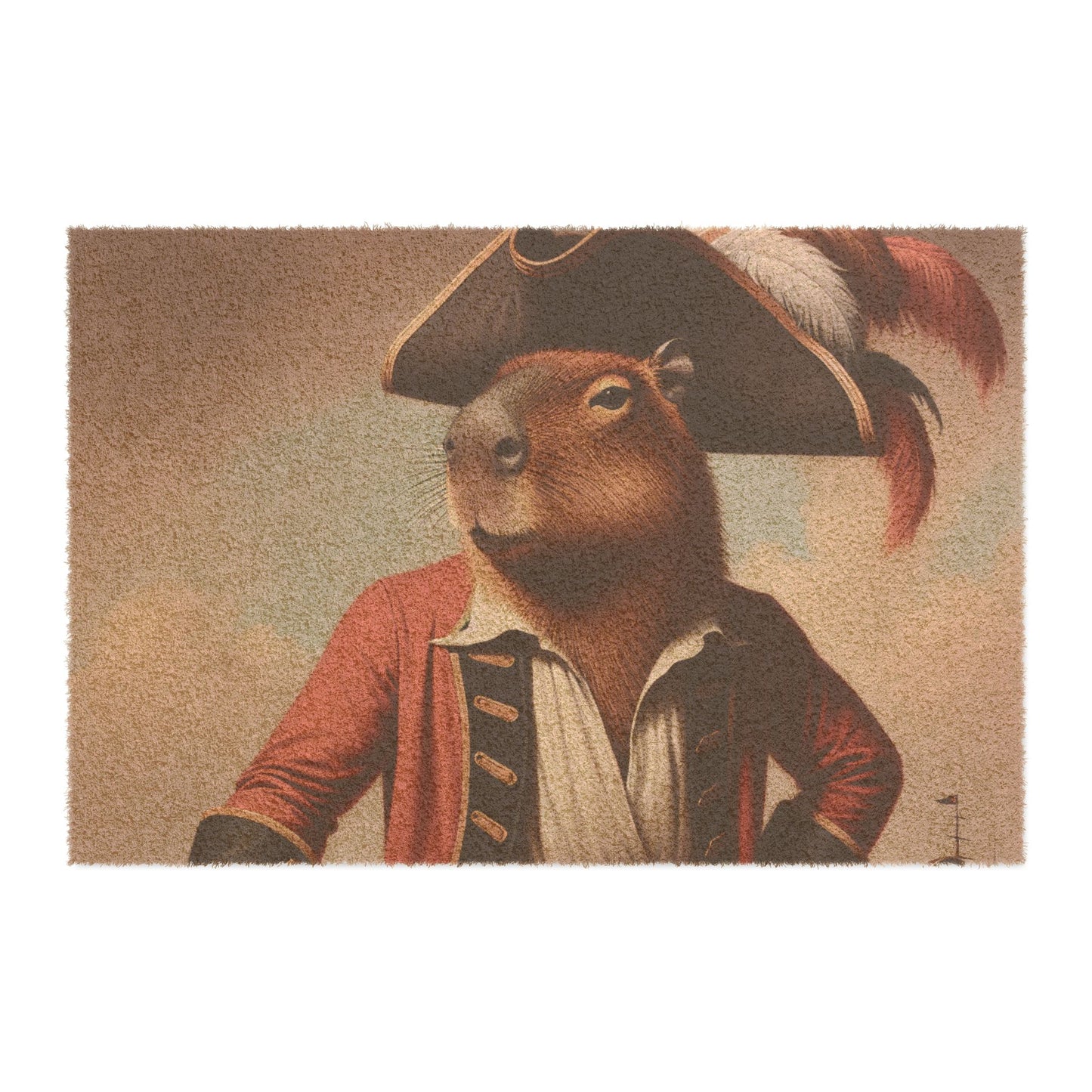 Captain Capybara Doormat