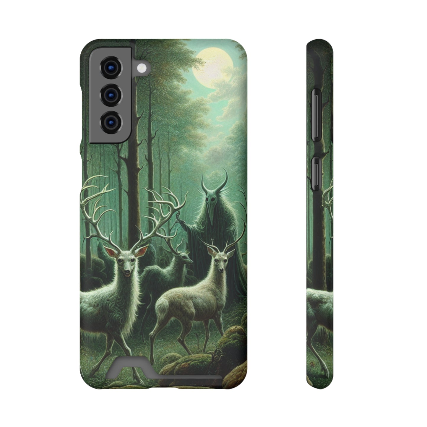 Wendigo Shepherd Phone Case with Card Holder - GALAXY