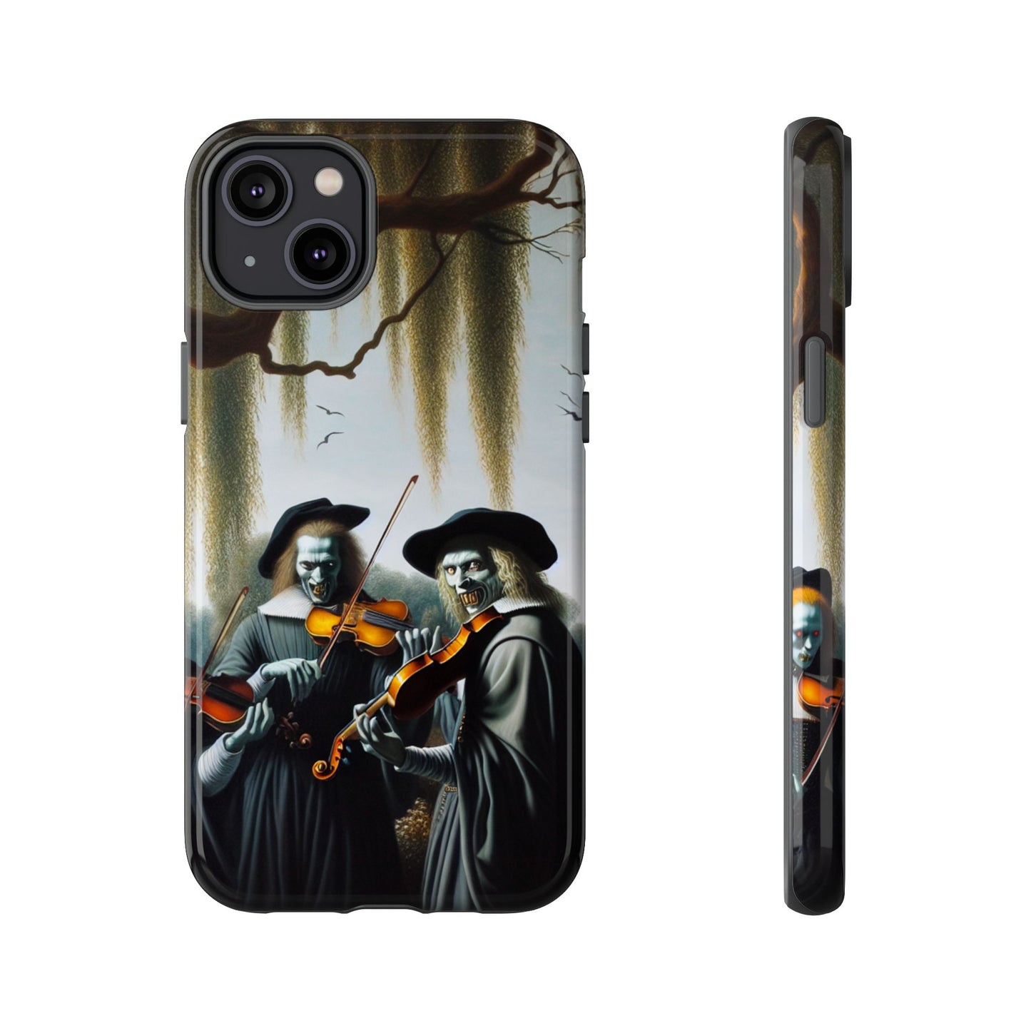 Vermeer's Vampire Violinists Phone Case - IPHONE