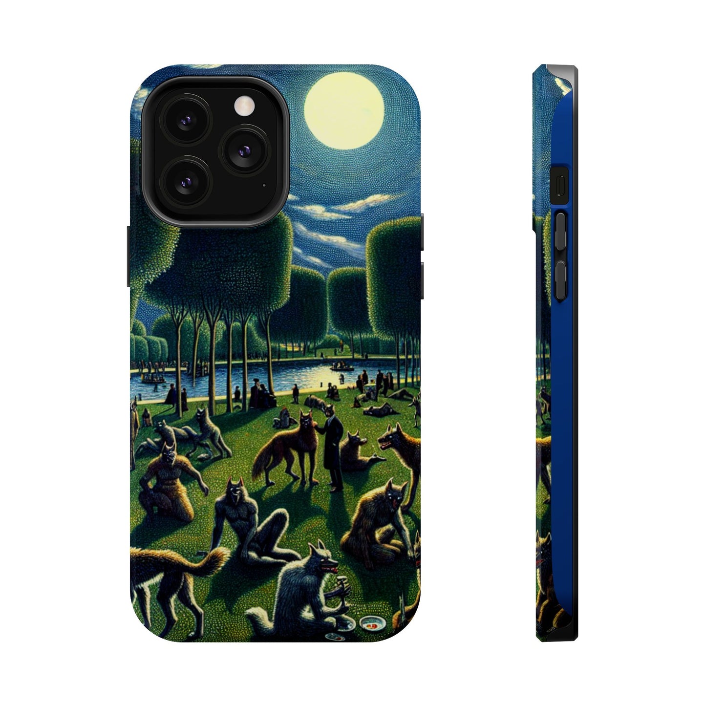 Werewolves at the Waterfront Magnetic iPhone Case