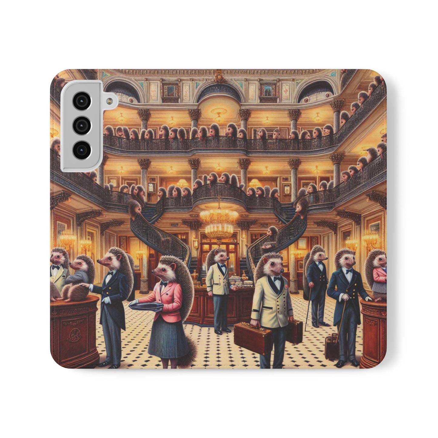 Hedgehog Hotel Flip Case - iPhone/Galaxy