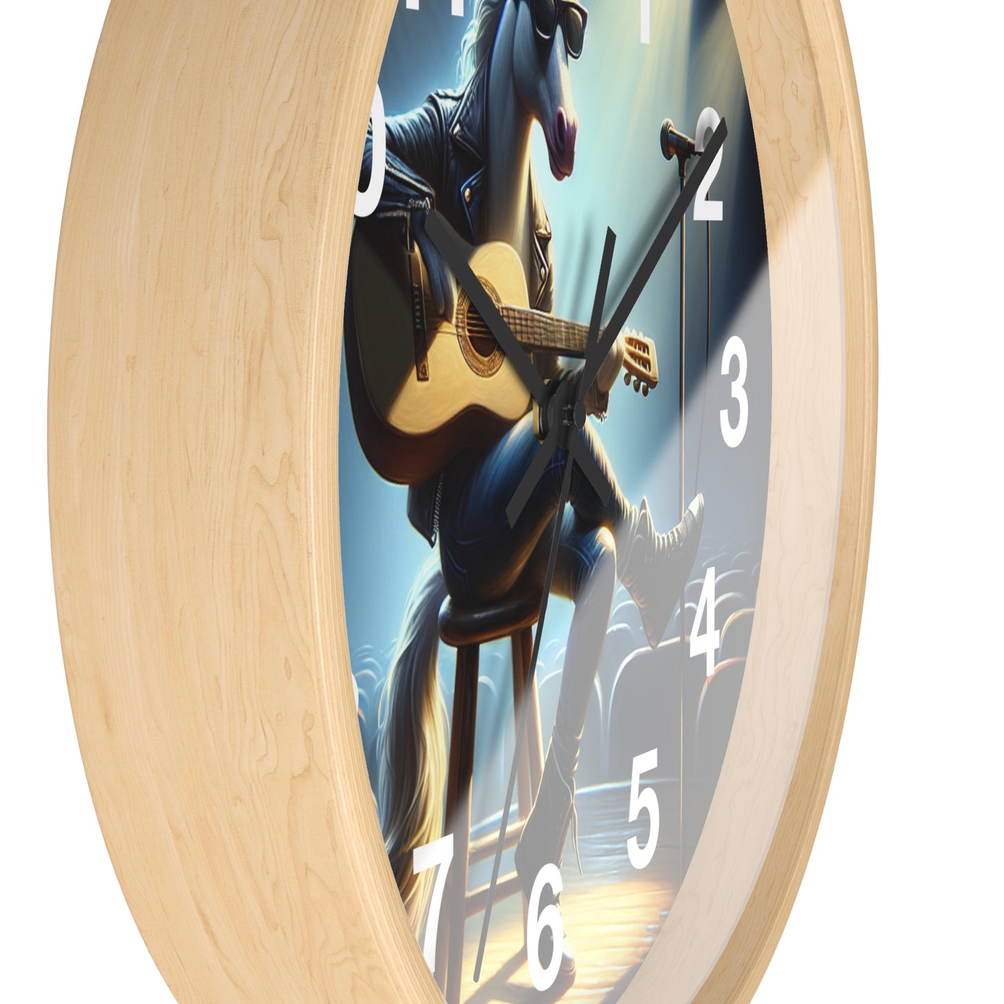 Unicorn Unplugged Wall Clock