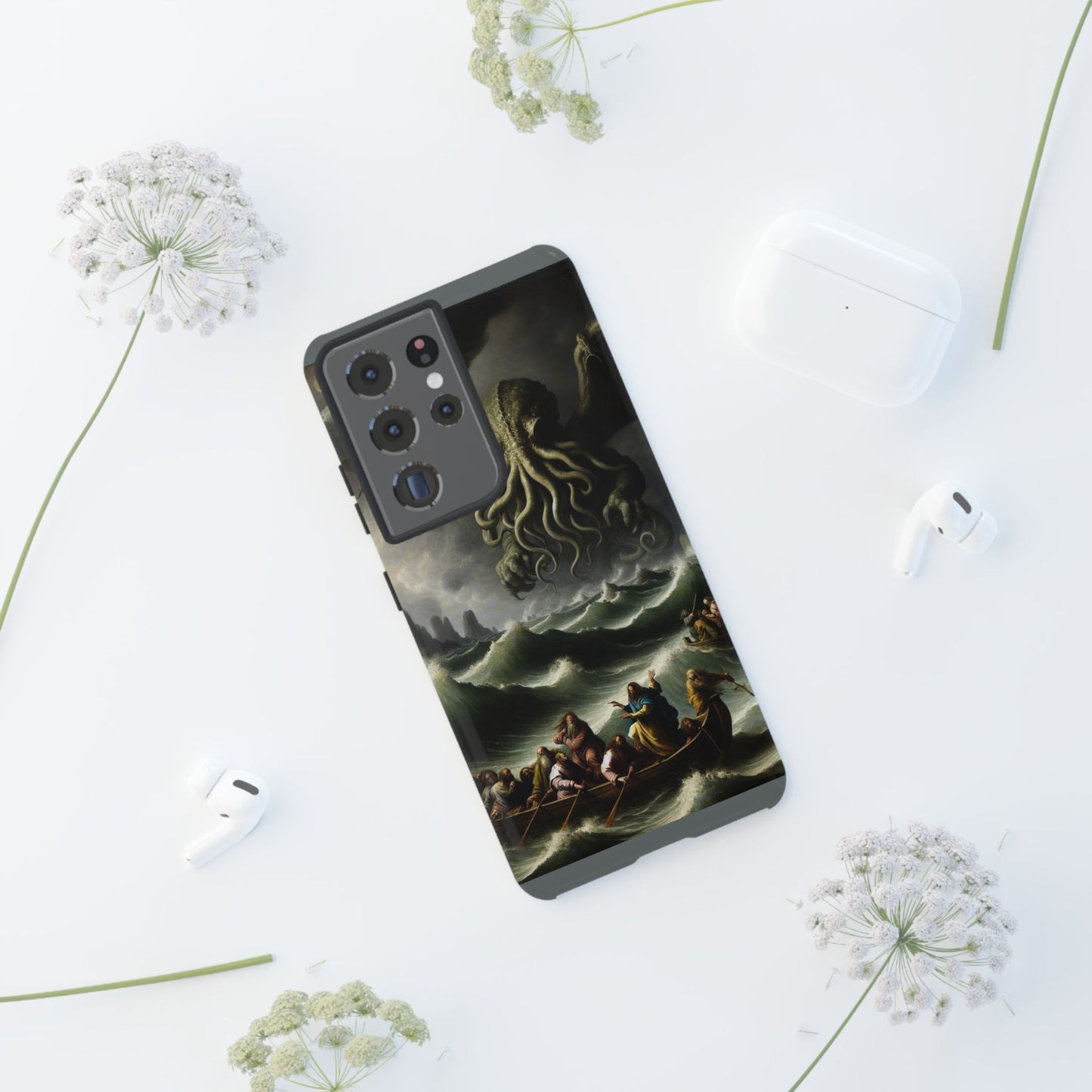 Cthulhu in the Storm Phone Case - GALAXY