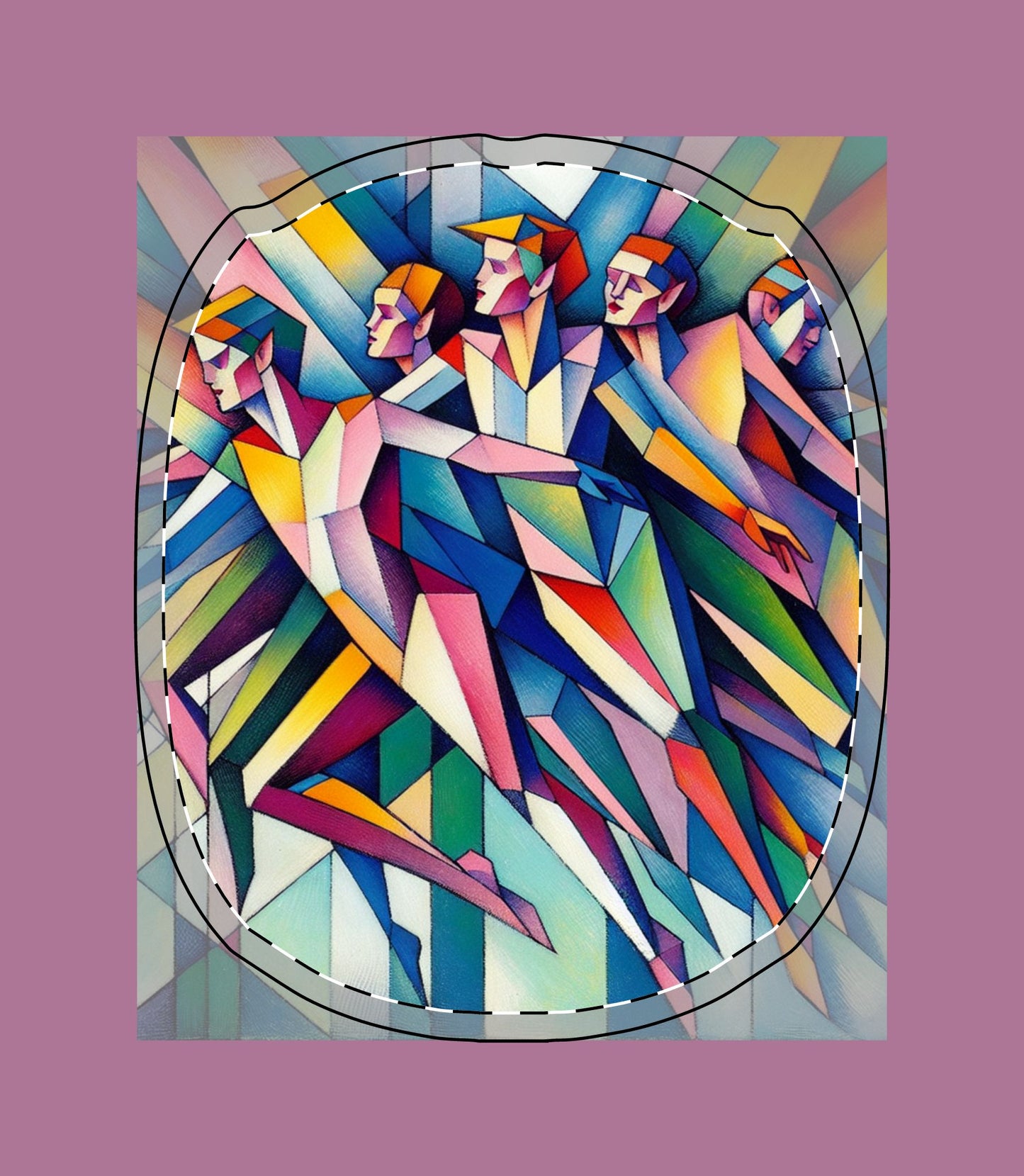 Picasso's Pixies AirPod Max Case