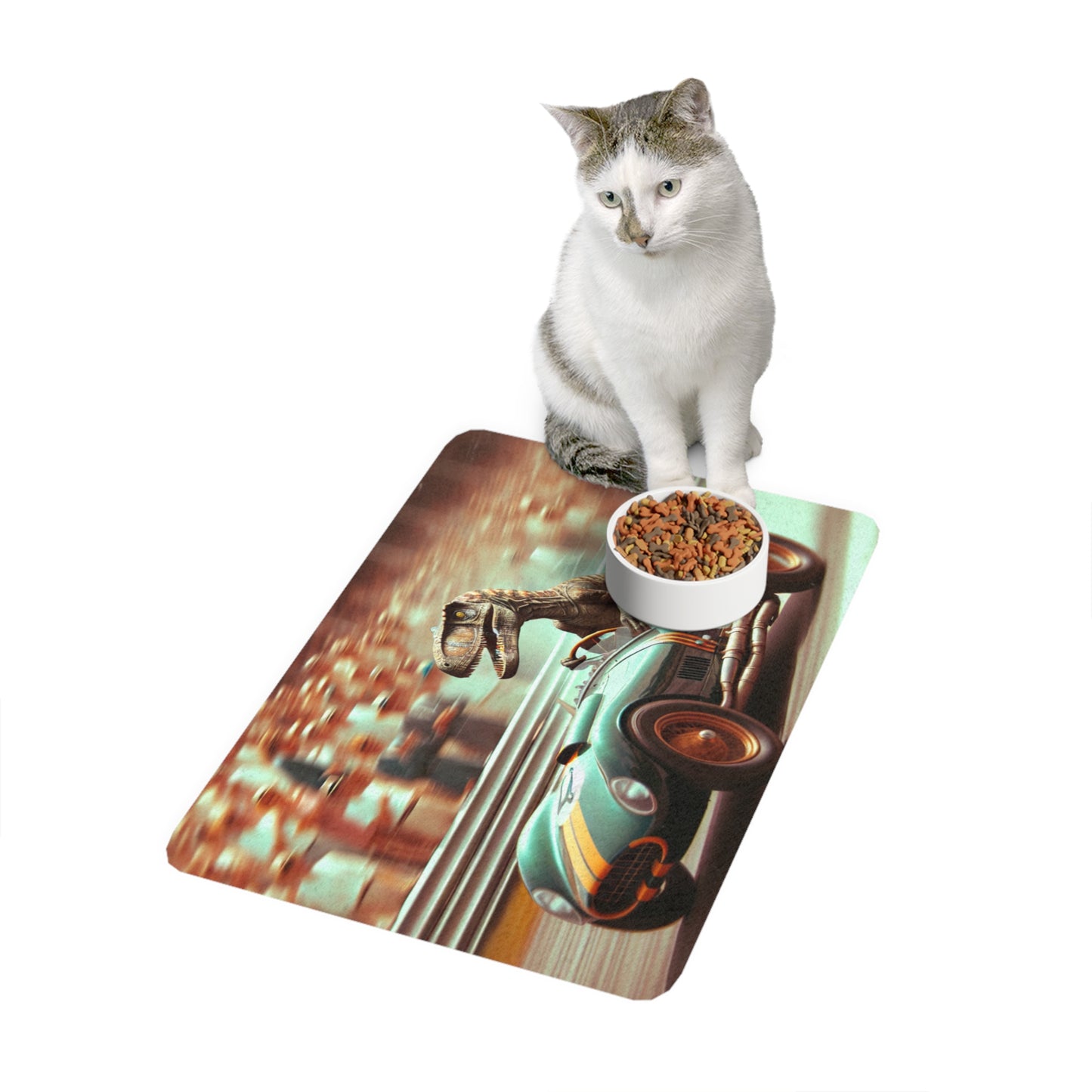 Velocity Raptor Pet Food Mat
