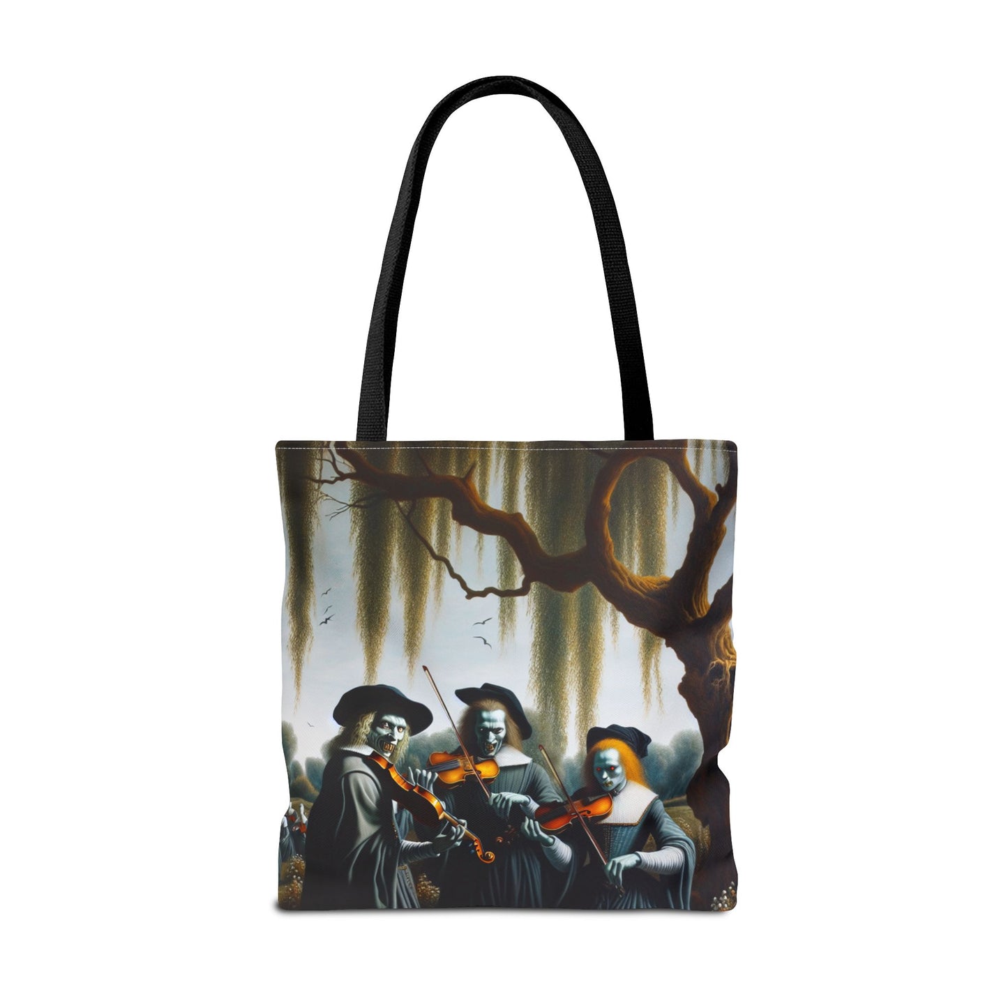 Vermeer's Vampire Violinists Tote Bag