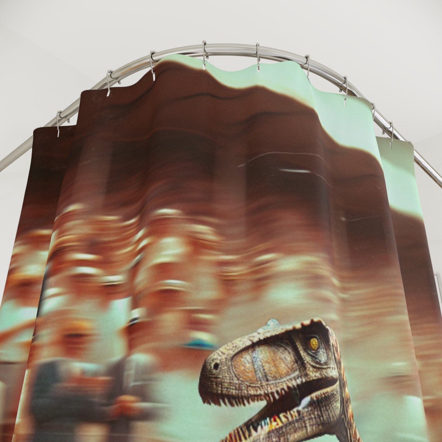 Velocity Raptor Shower Curtain