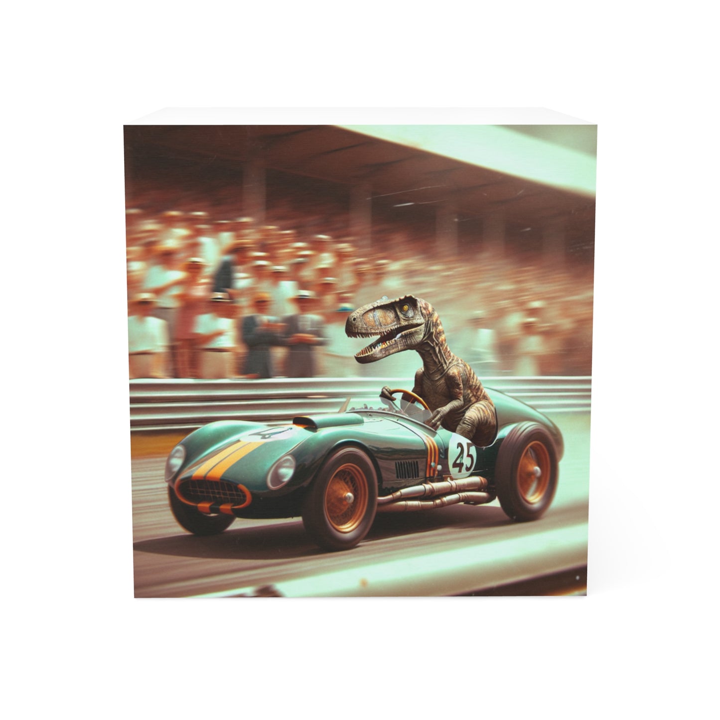 Velocity Raptor Post It Note Cube