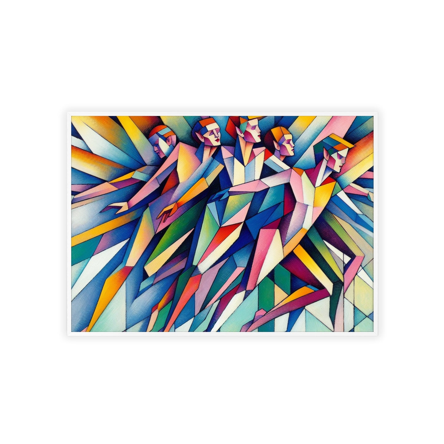 Framed Picasso's Pixies Poster