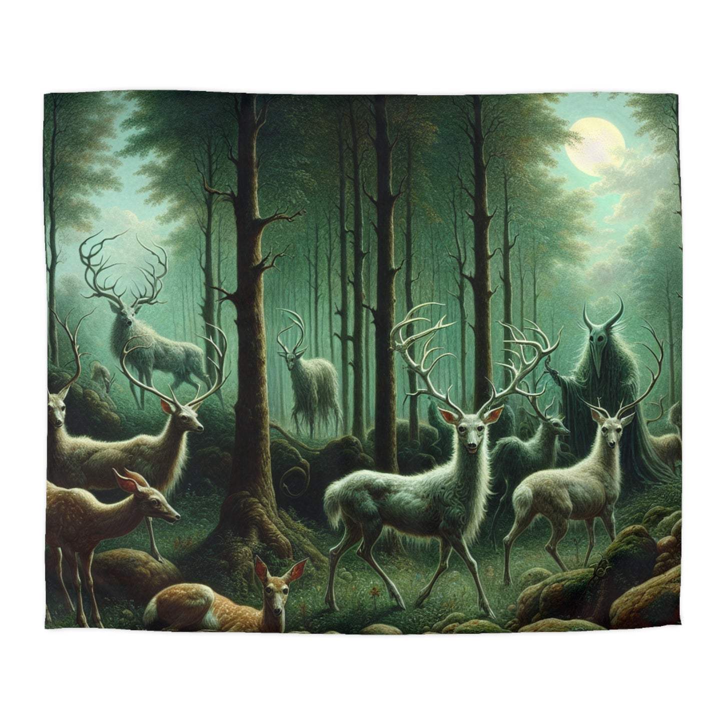 Wendigo Shepherd Microfiber Duvet Cover