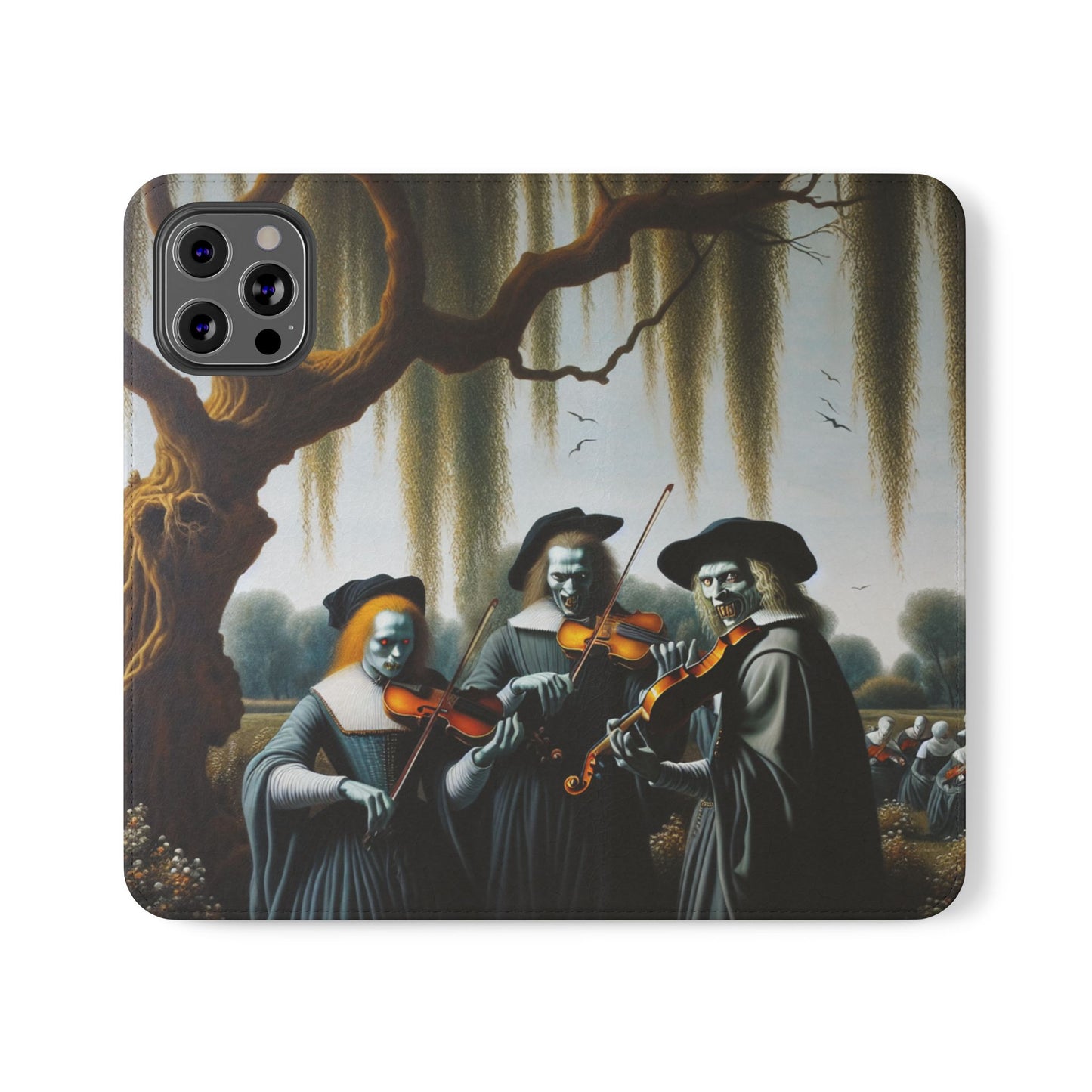 Vermeer's Vampire Violinists Flip Cases for iPhones