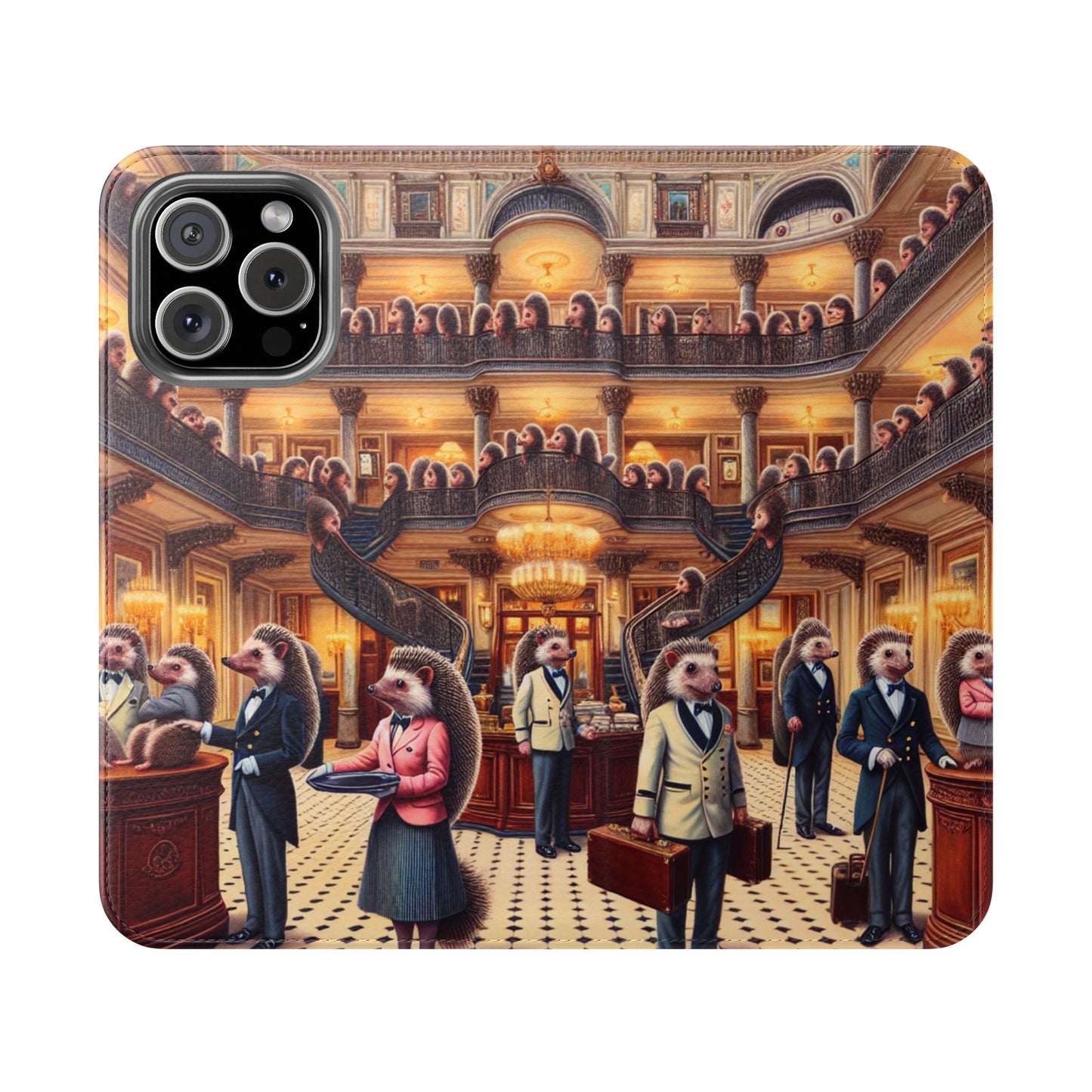 Hedgehog Hotel Flip Case - iPhone/Galaxy