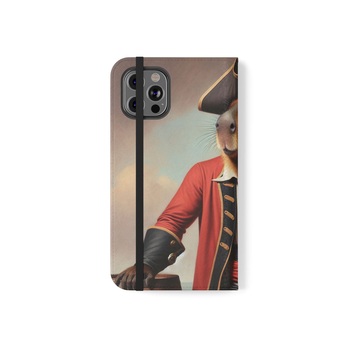 Captain Capybara Flip Case - iPhone/Galaxy