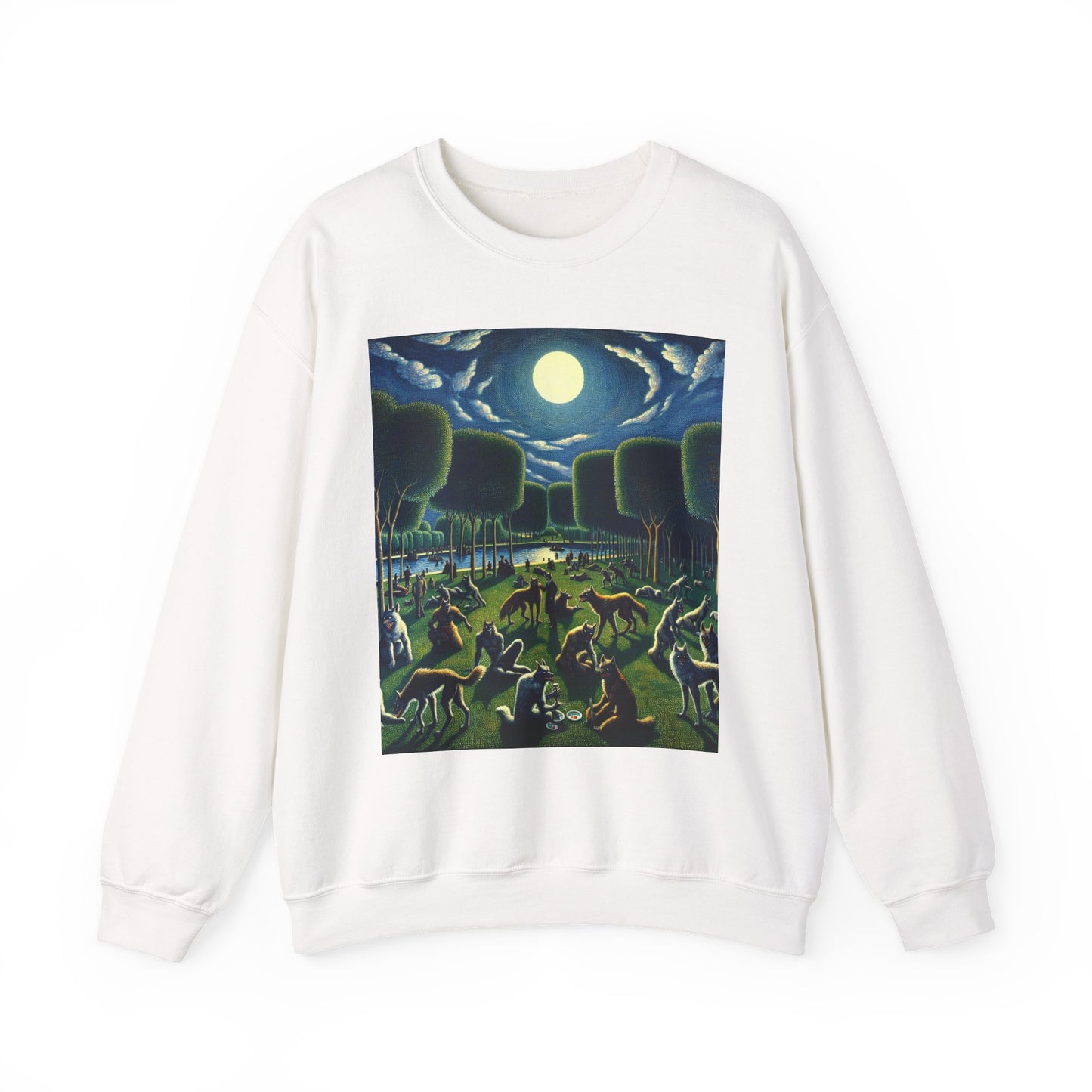 Werewolves at the Waterfront Crewneck Sweatshirt