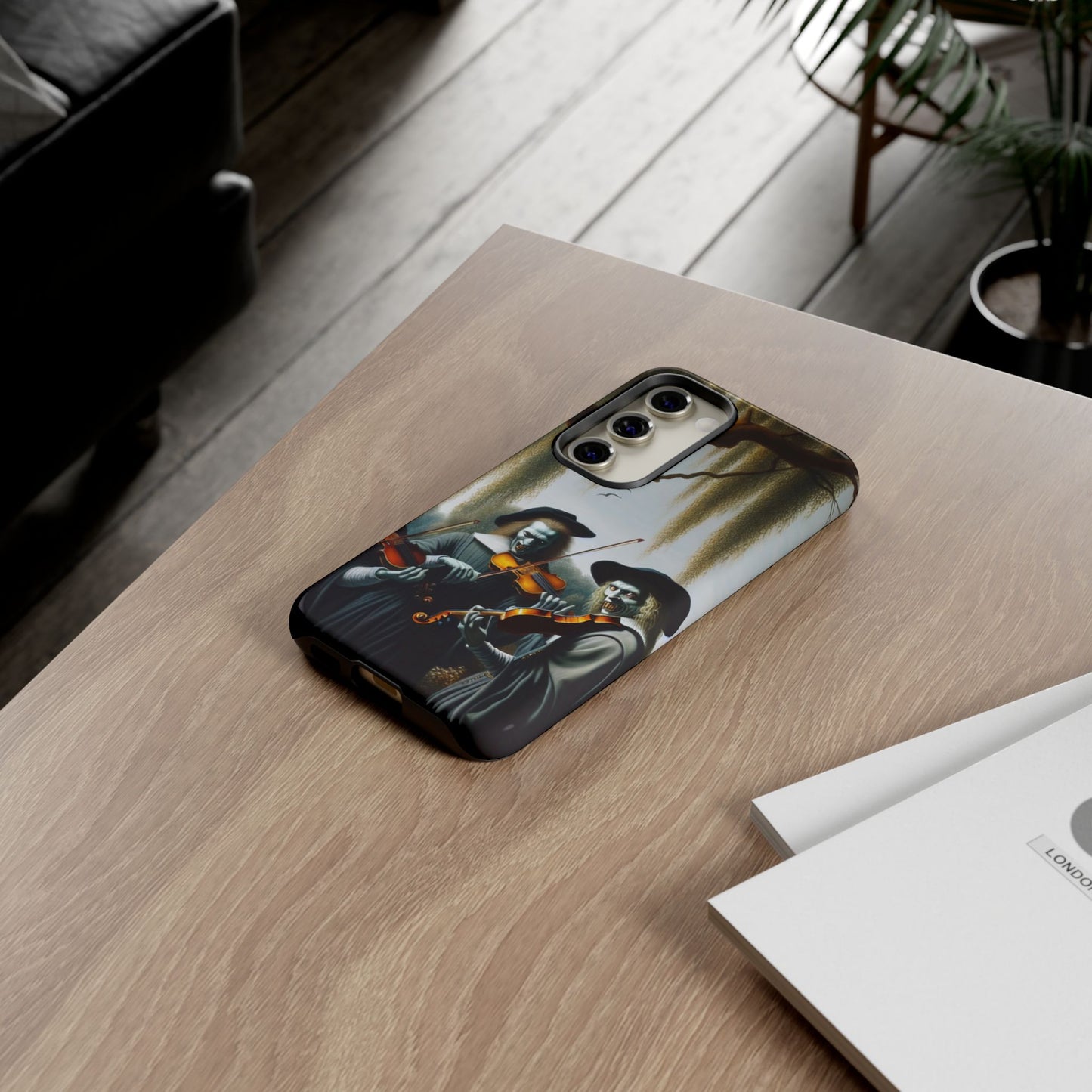 Vermeer's Vampire Violinists Phone Case - GALAXY