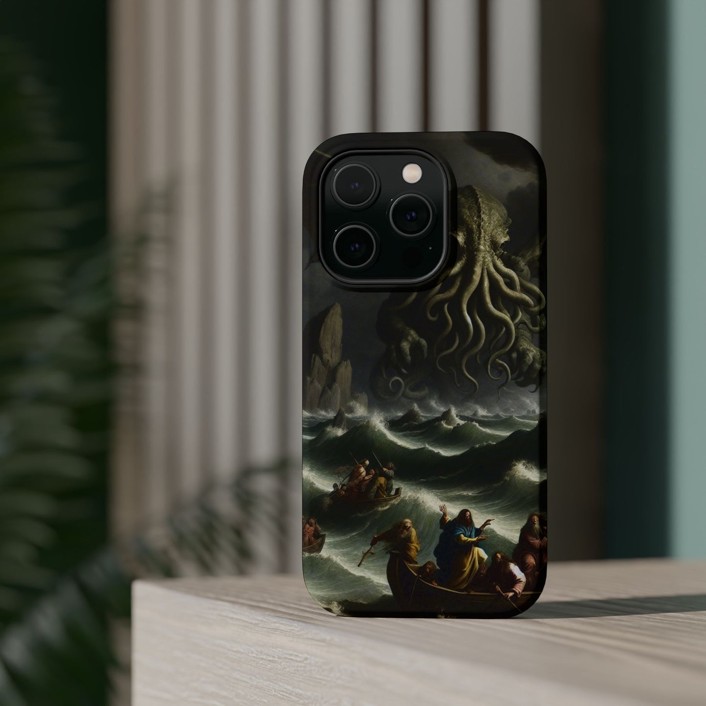 Cthulhu in the Storm Magnetic iPhone Case