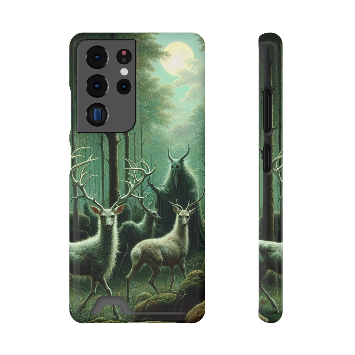 Wendigo Shepherd Phone Case with Card Holder - GALAXY