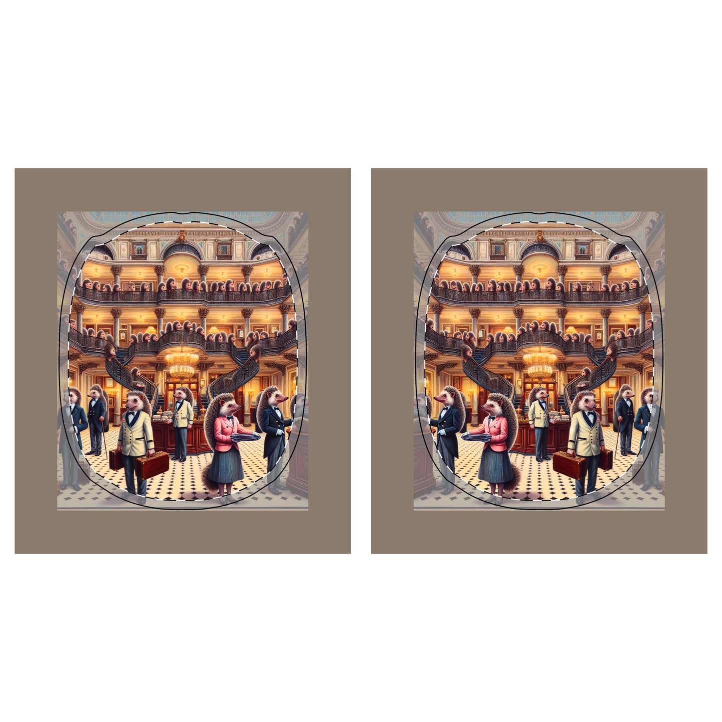 Hedgehog Hotel AirPod Max Case