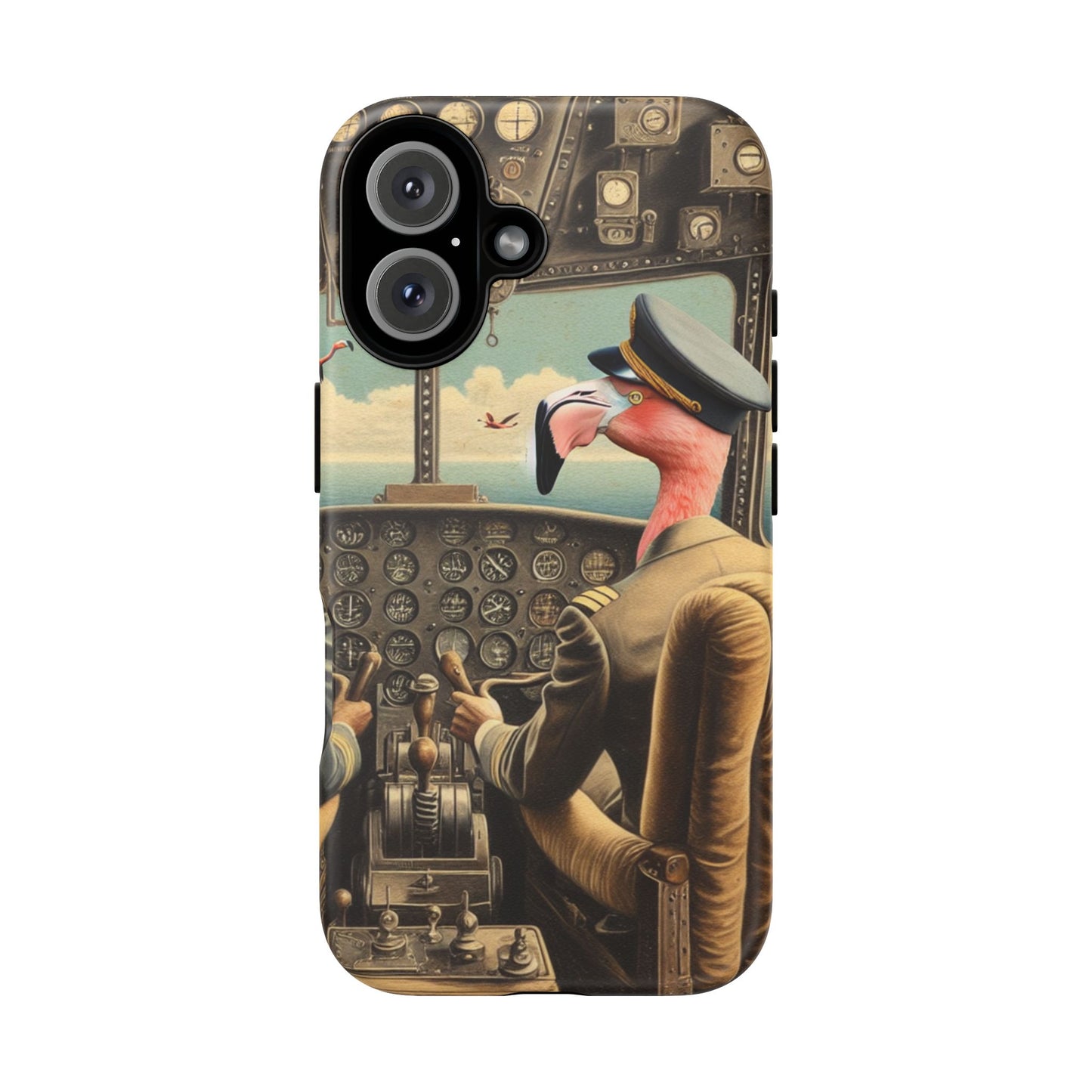 Flamingo Flight Deck Phone Case - IPHONE