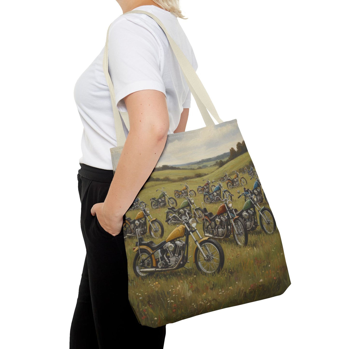 Wild Motorcycles Tote Bag