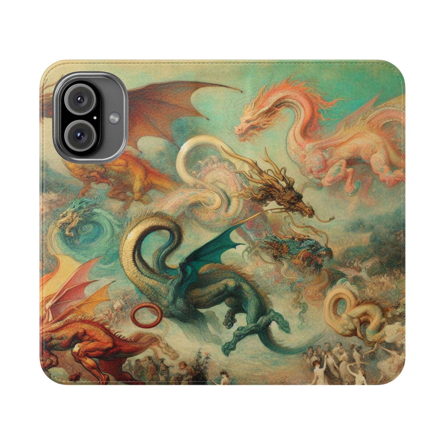 Degas Dreams of Dragons Flip Cases for iPhones