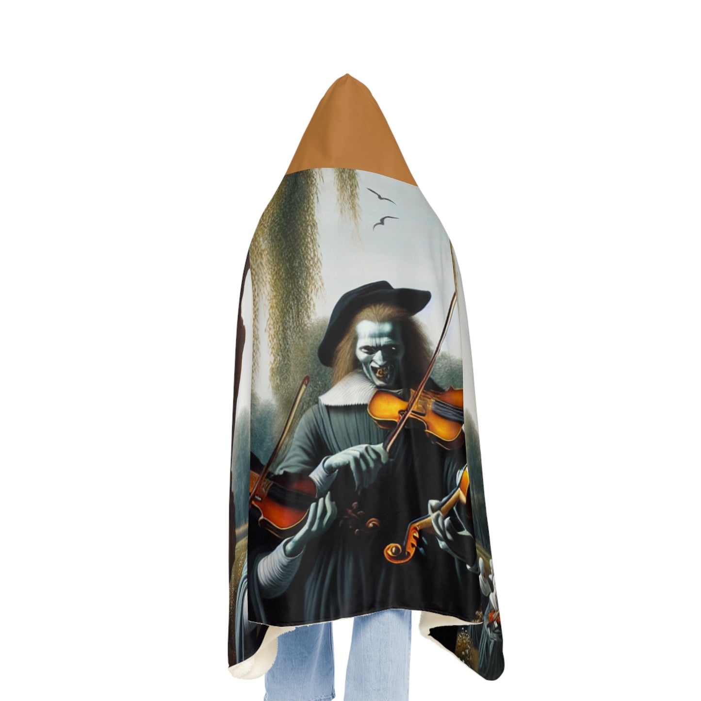Vermeer's Vampire Violinists Snuggle Blanket