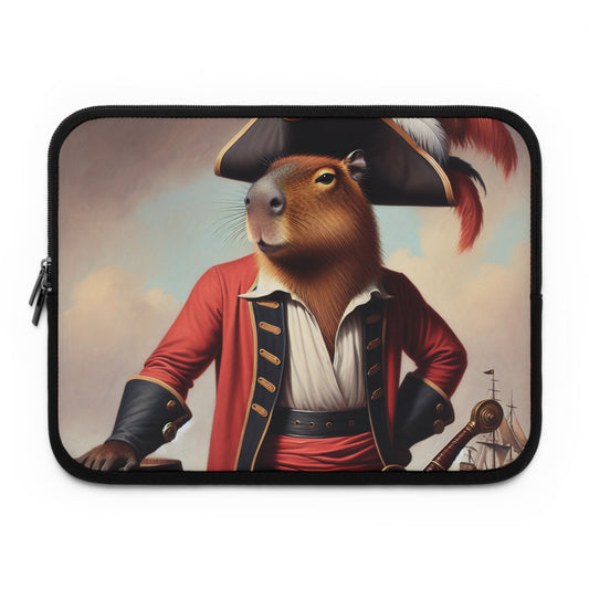 Captain Capybara Laptop Sleeve