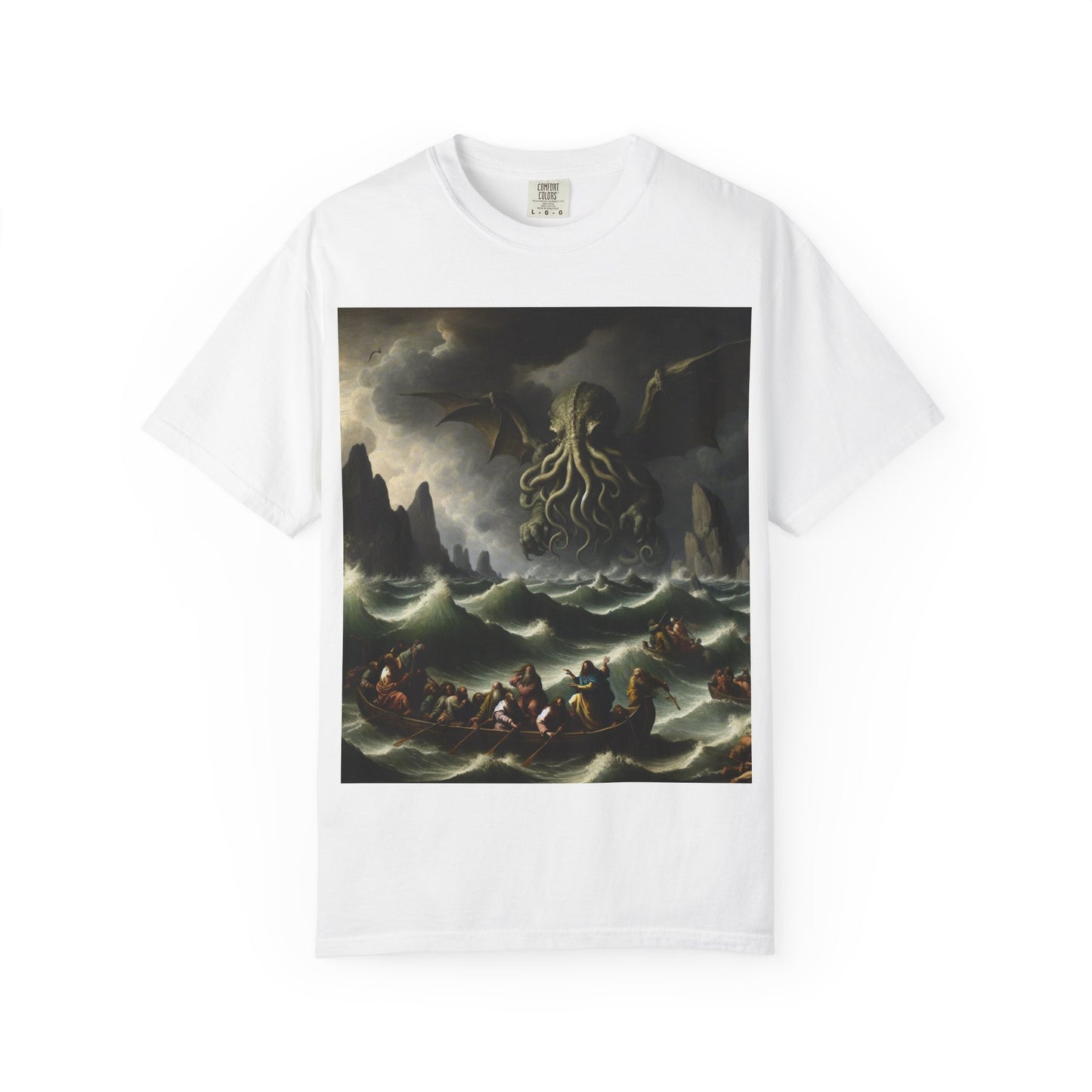 Cthulhu in the Storm T-Shirt