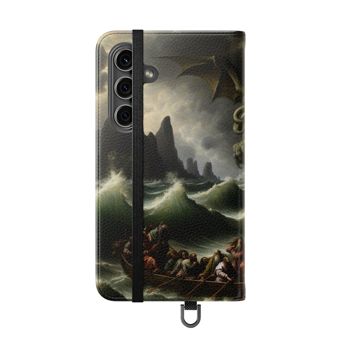 Cthulhu in the Storm Flip Cases for iPhones