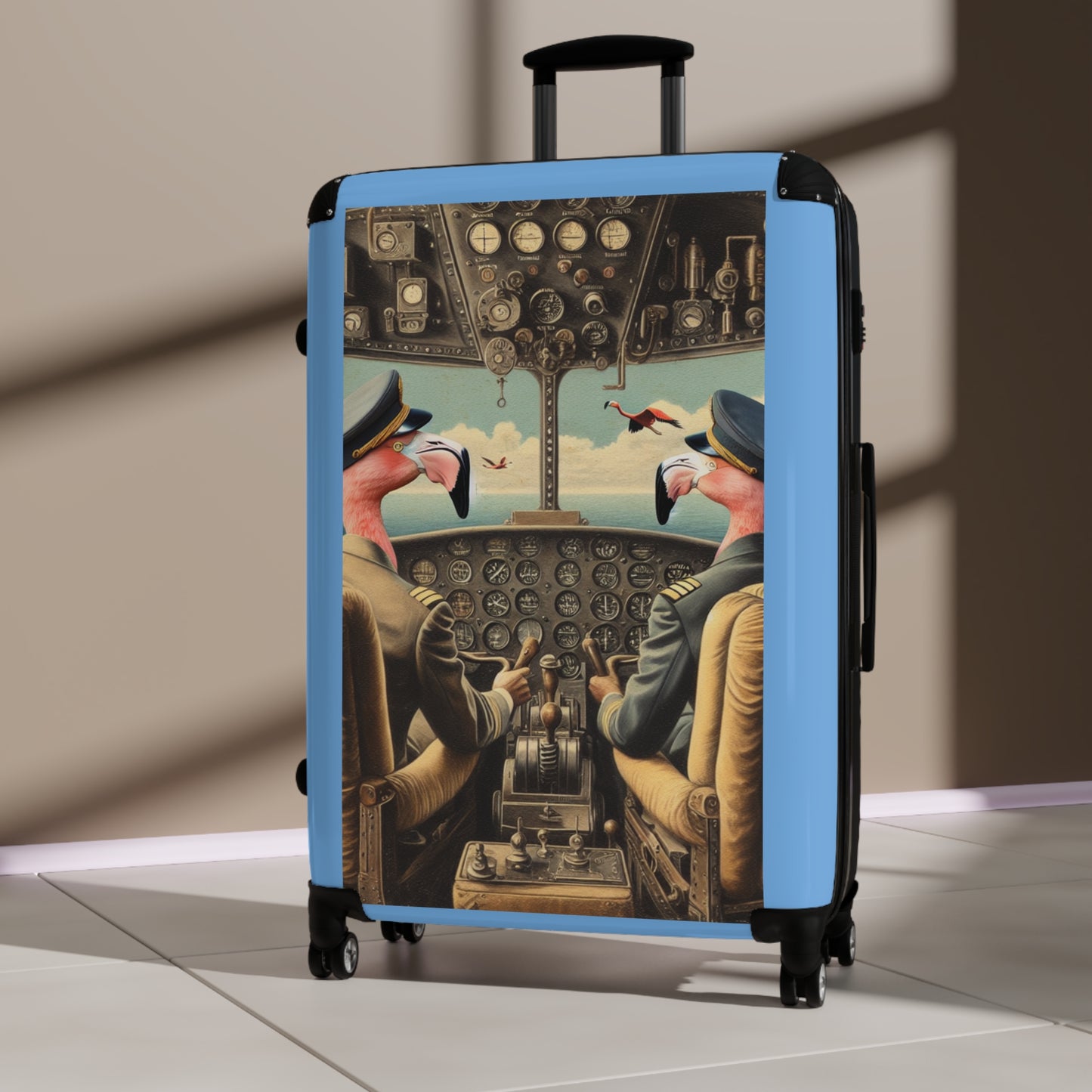 Flamingo Flight Deck Suitcase