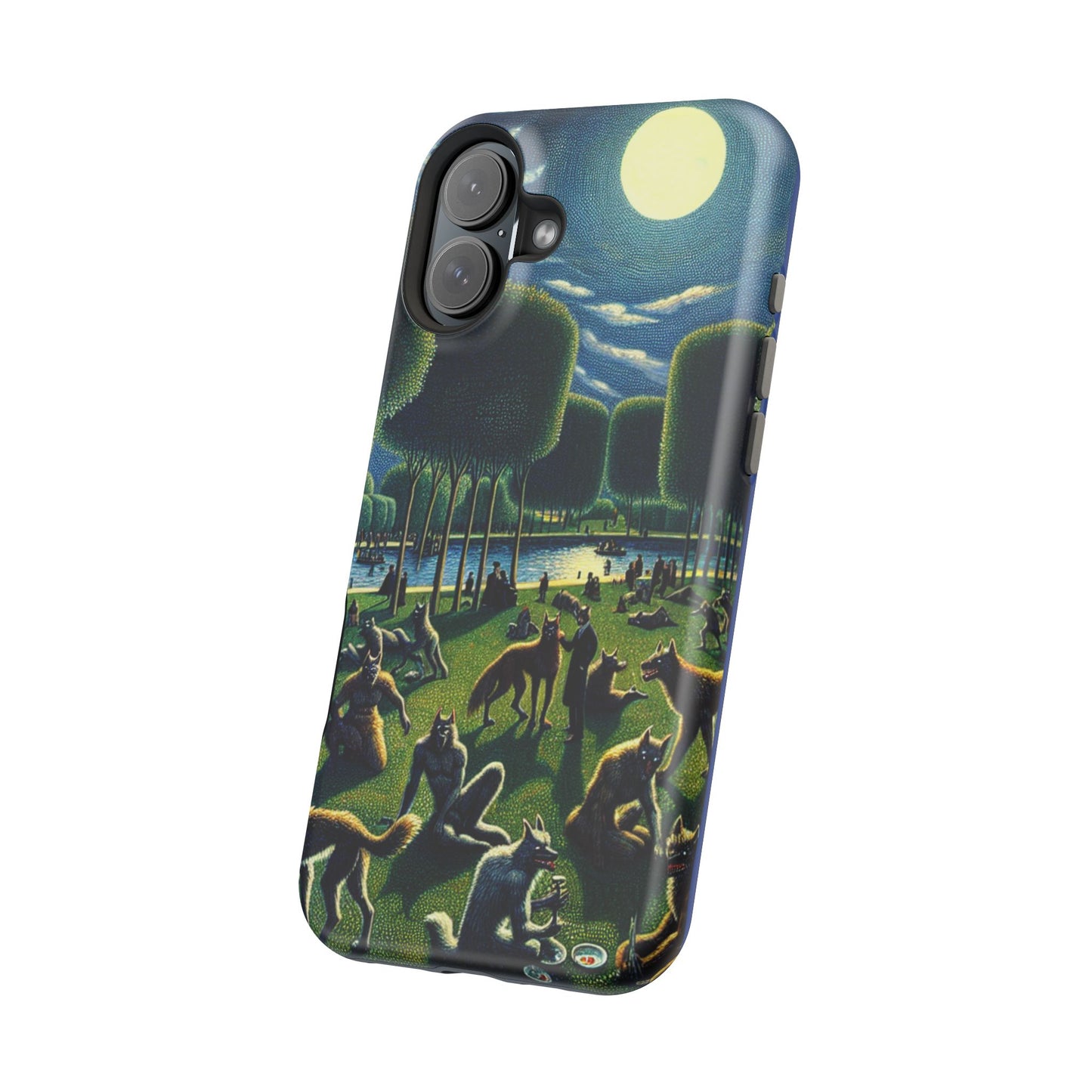 Werewolves at the Waterfront Magnetic iPhone Case