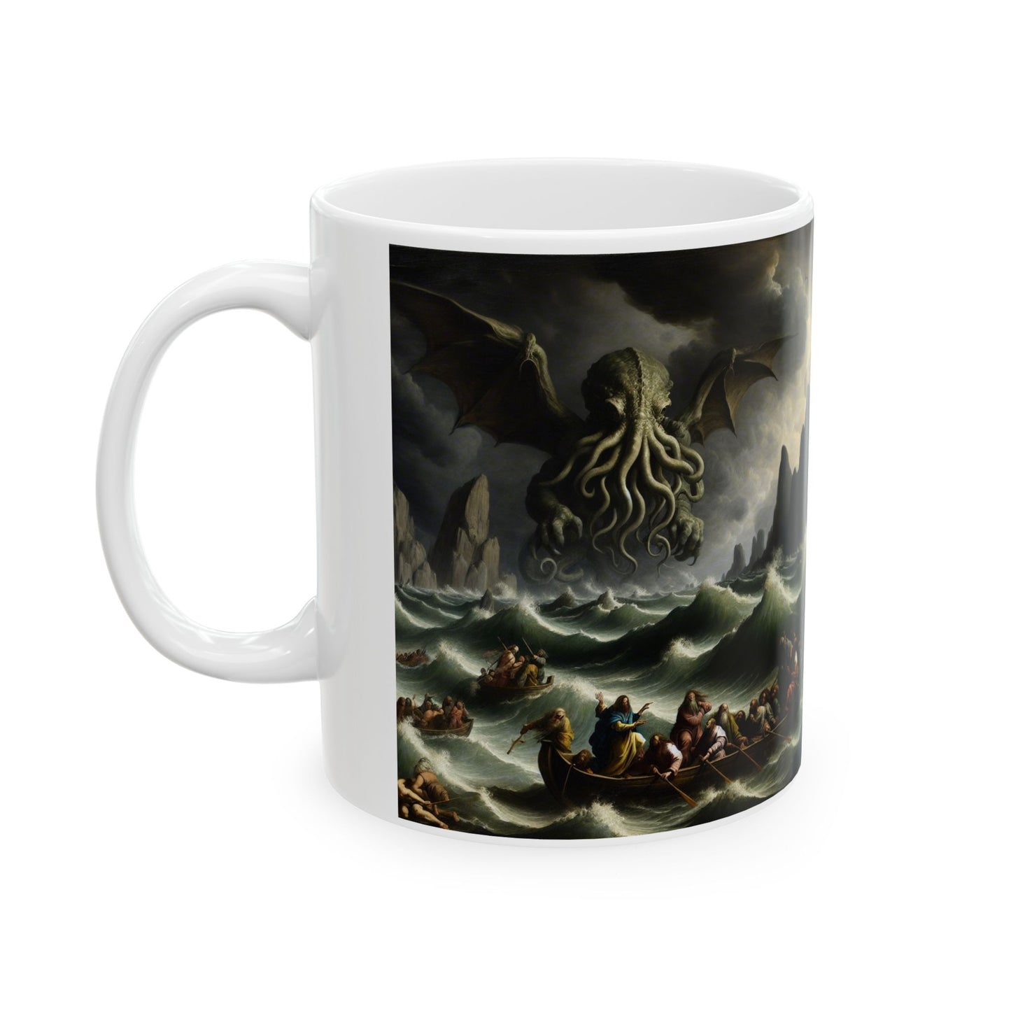 Cthulhu in the Storm Ceramic Mug