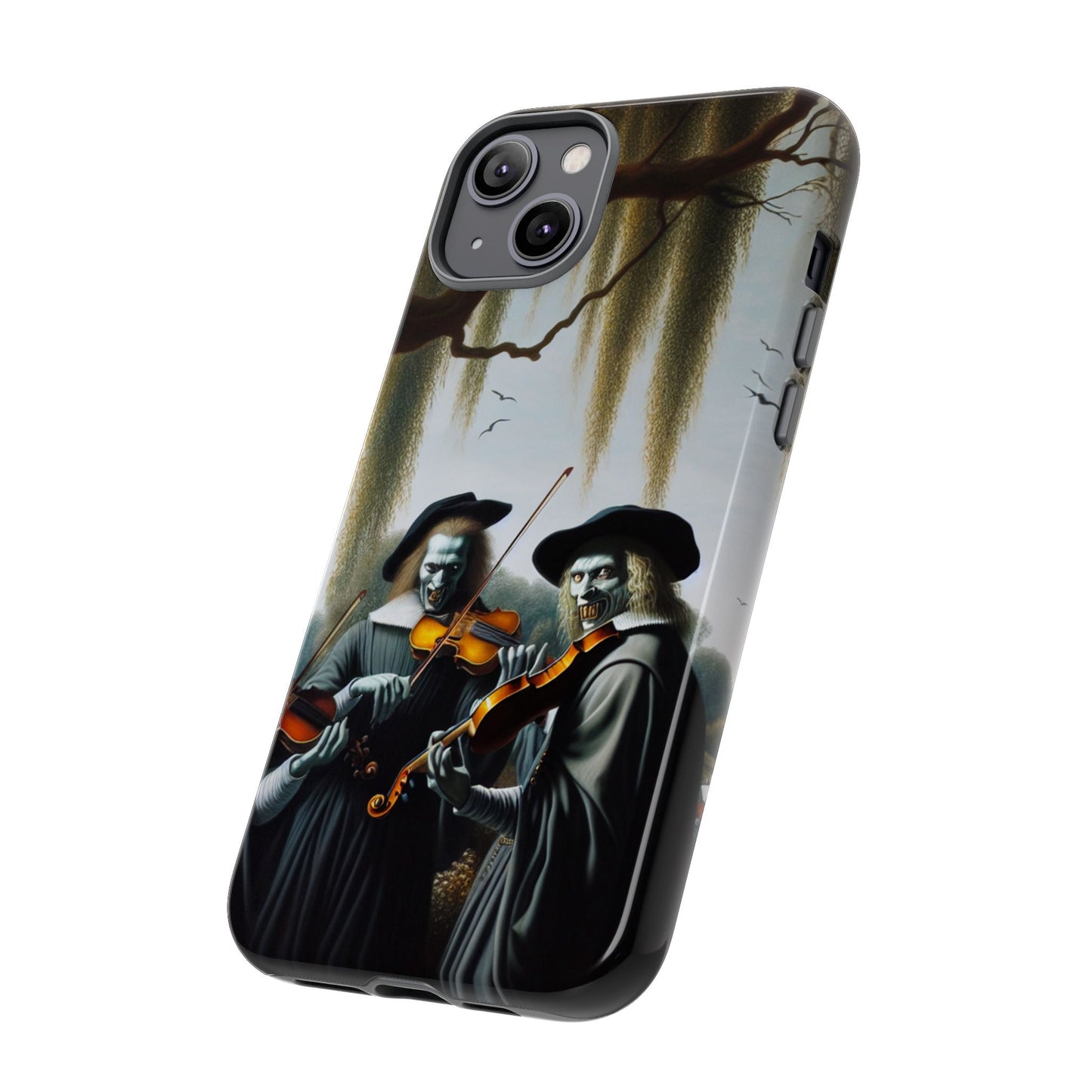Vermeer's Vampire Violinists Phone Case - IPHONE