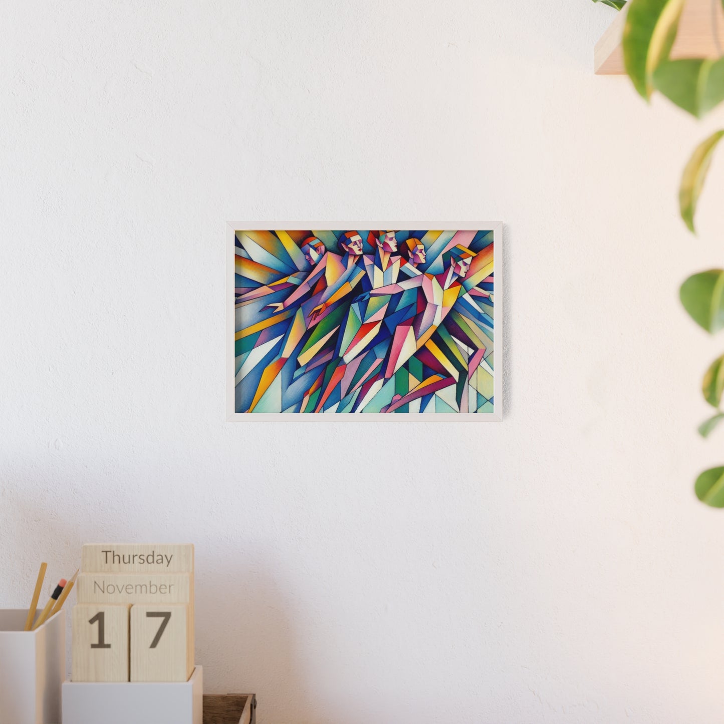 Framed Picasso's Pixies Poster