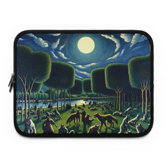 Werewolves at the Waterfront Laptop Sleeve
