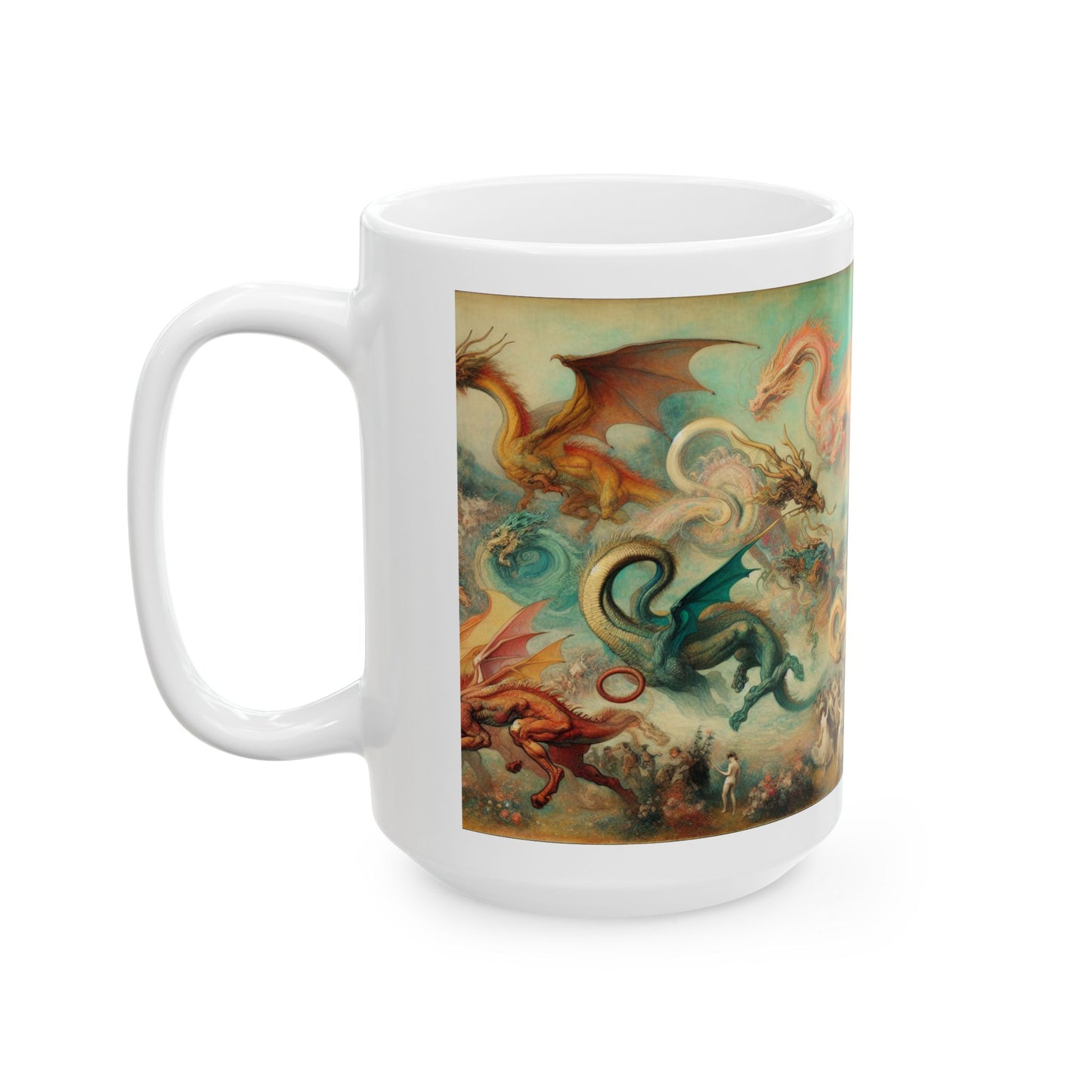 Degas Dreams of Dragons Ceramic Mug