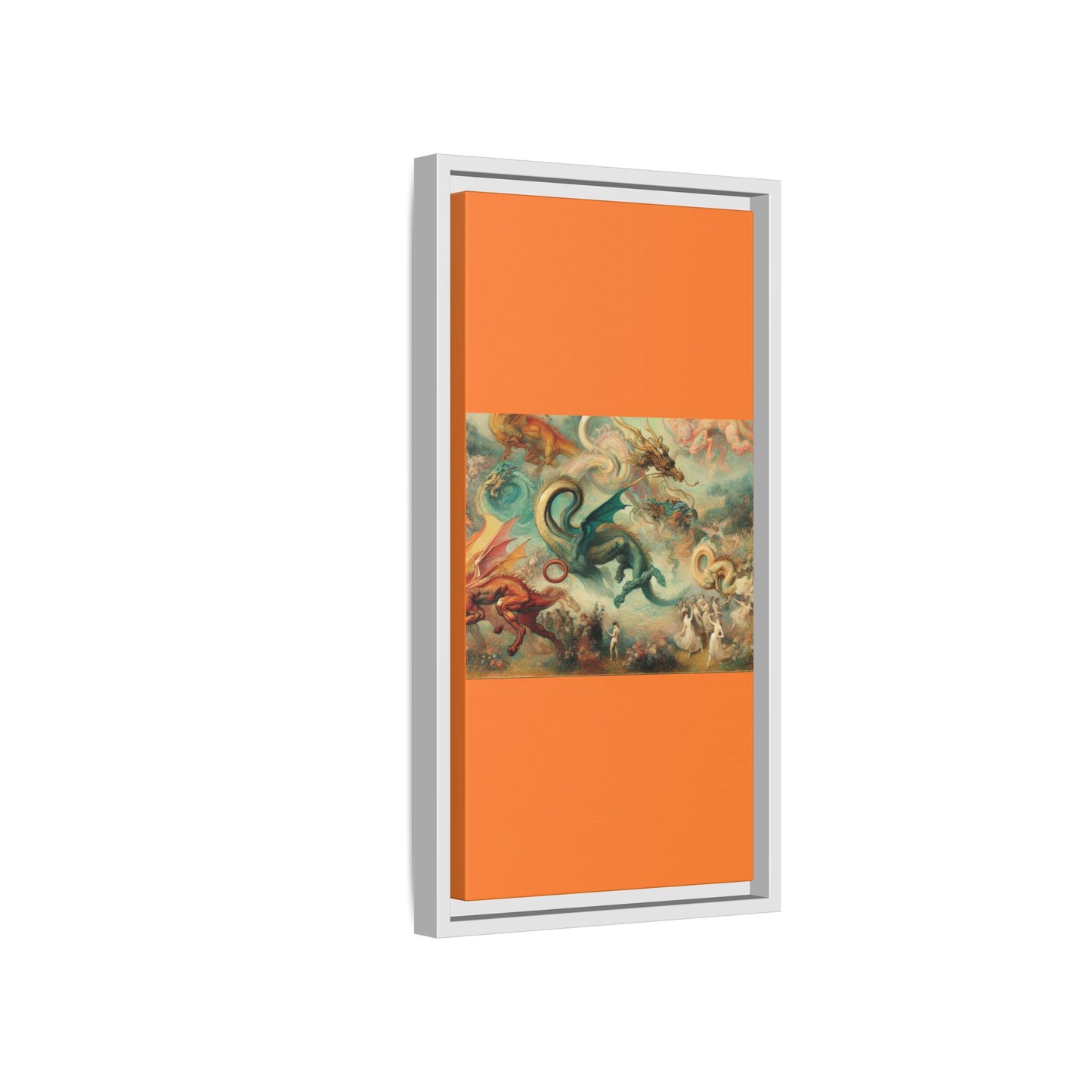 Degas Dreams of Dragons Canvas, Framed (Multi-color)