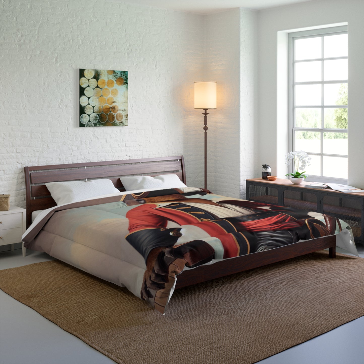 Captain Capybara Comforter