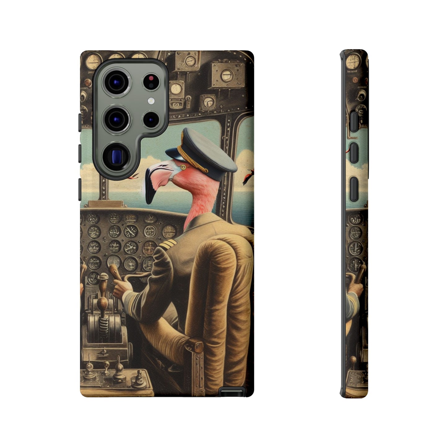 Flamingo Flight Deck Phone Case - GALAXY