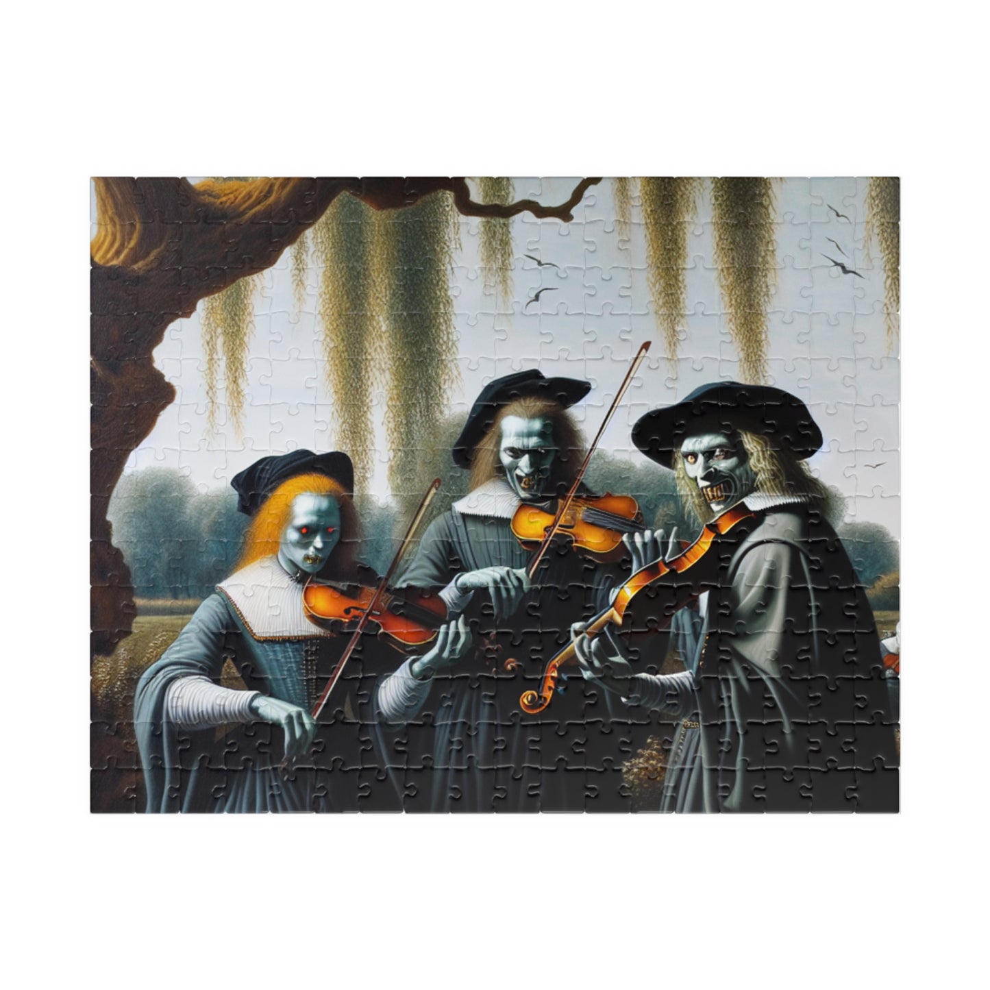 Vermeer's Vampire Violinists Puzzle (110, 252, 520, 1014-piece)