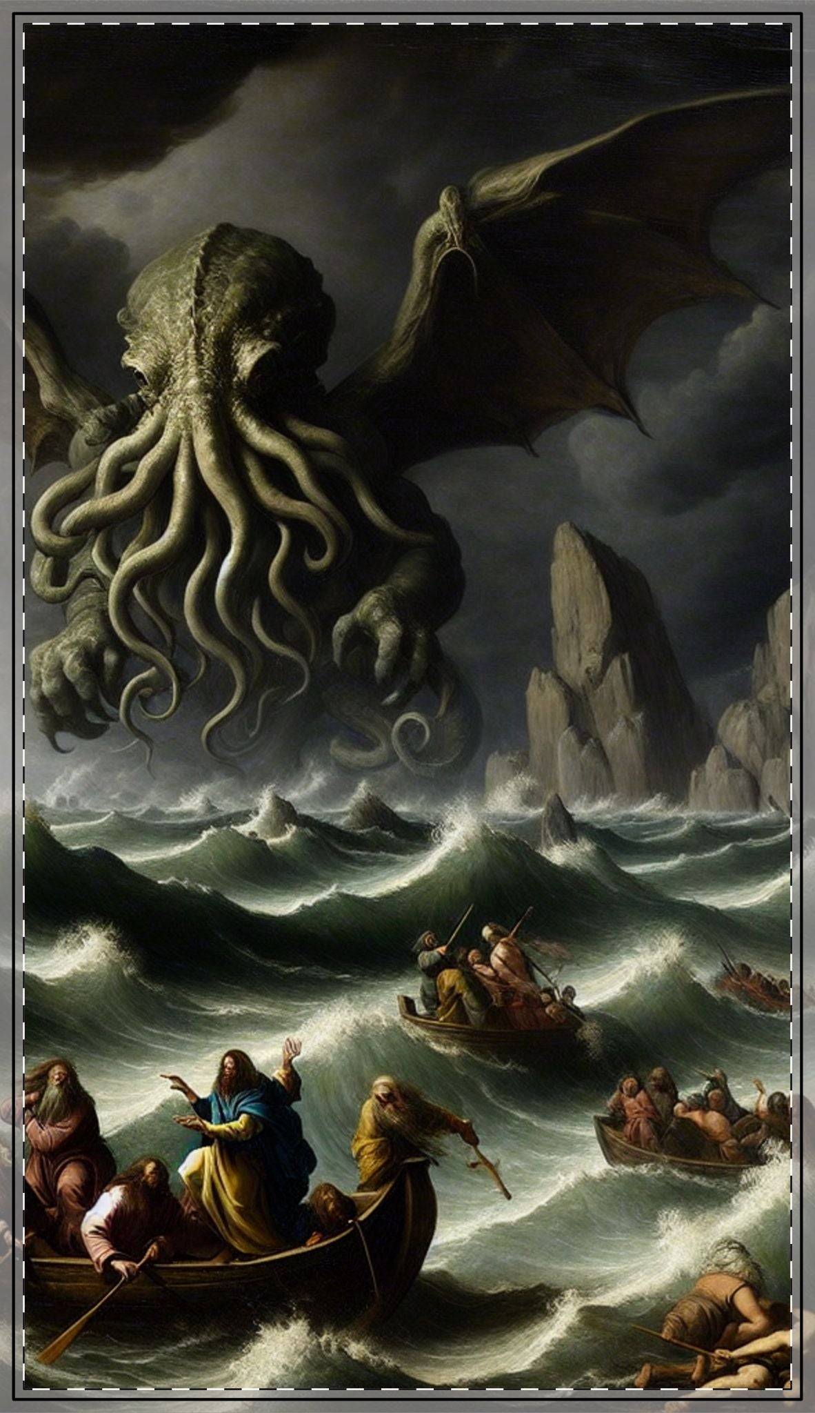 Cthulhu in the Storm Tablecloth