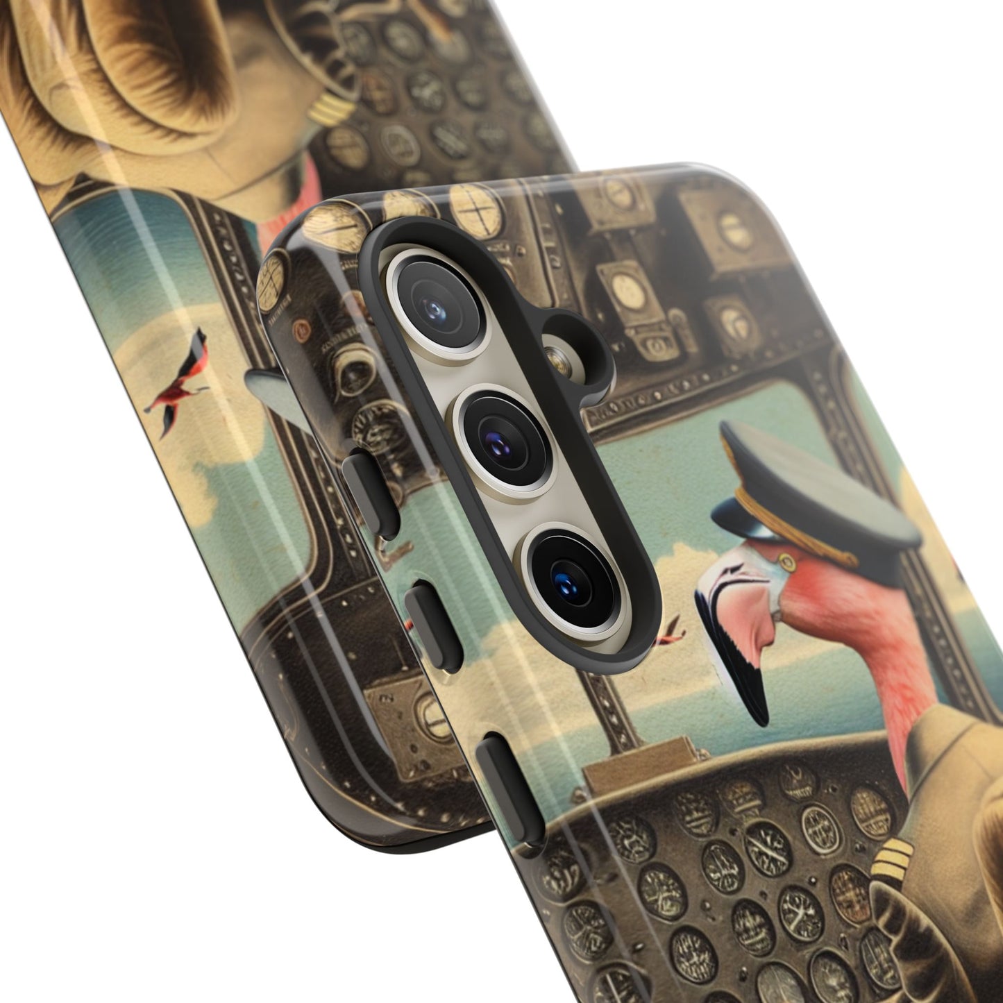 Flamingo Flight Deck Phone Case - GALAXY