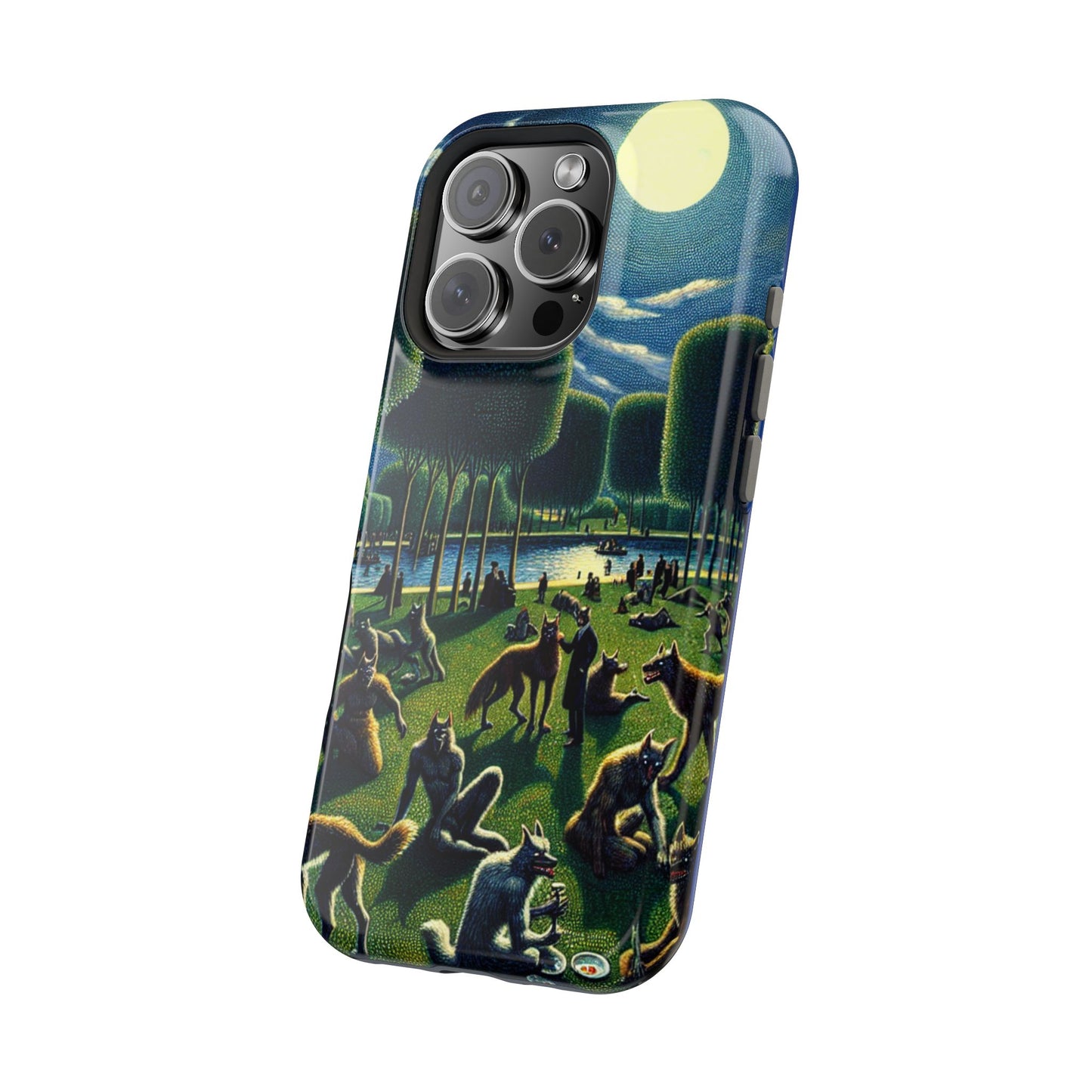 Werewolves at the Waterfront Magnetic iPhone Case