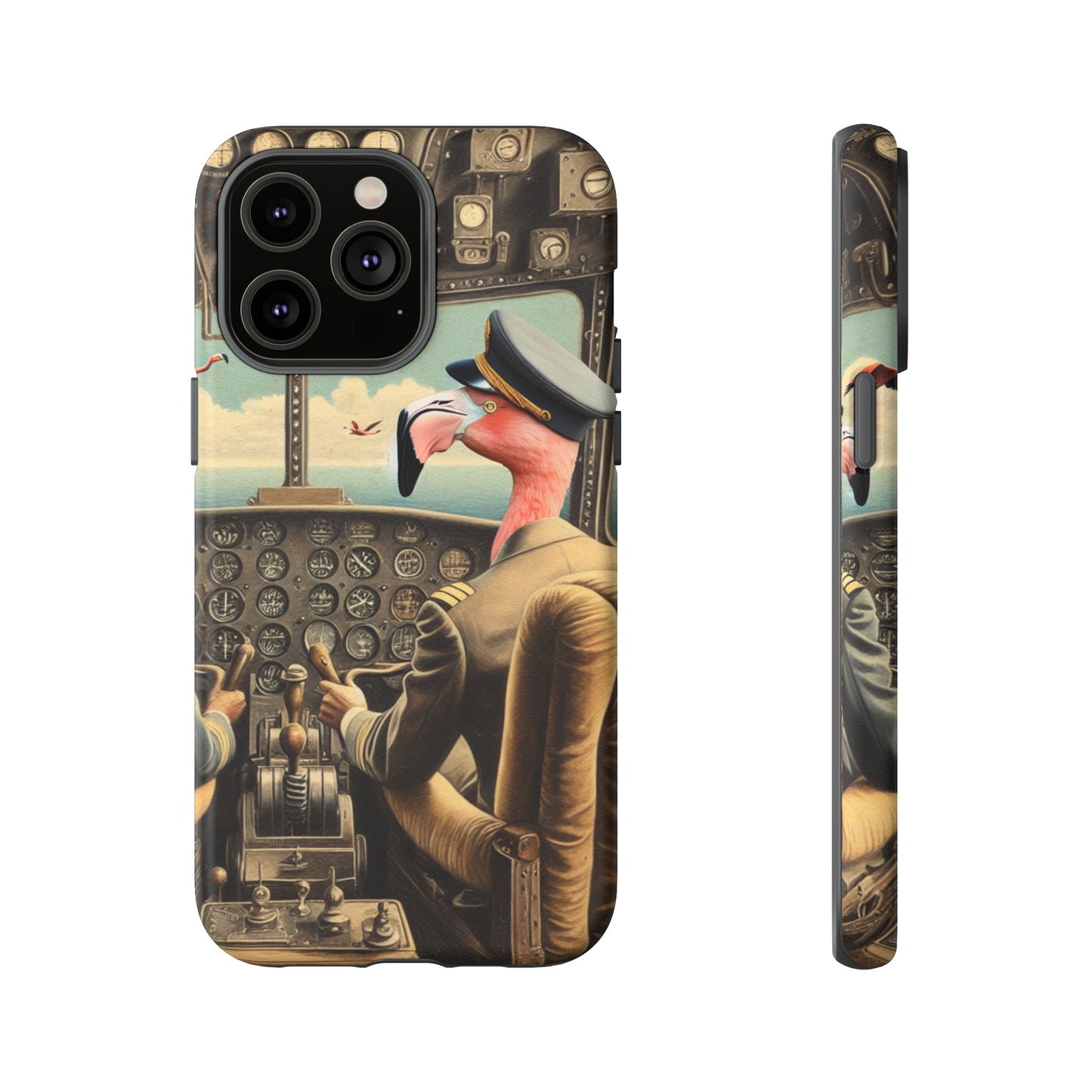 Flamingo Flight Deck Phone Case - IPHONE