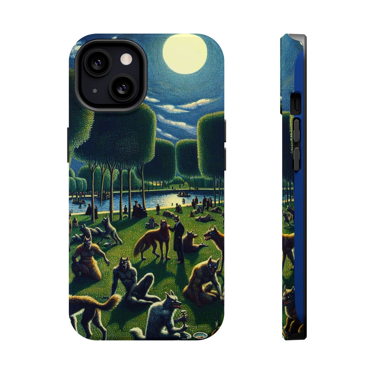 Werewolves at the Waterfront Magnetic iPhone Case