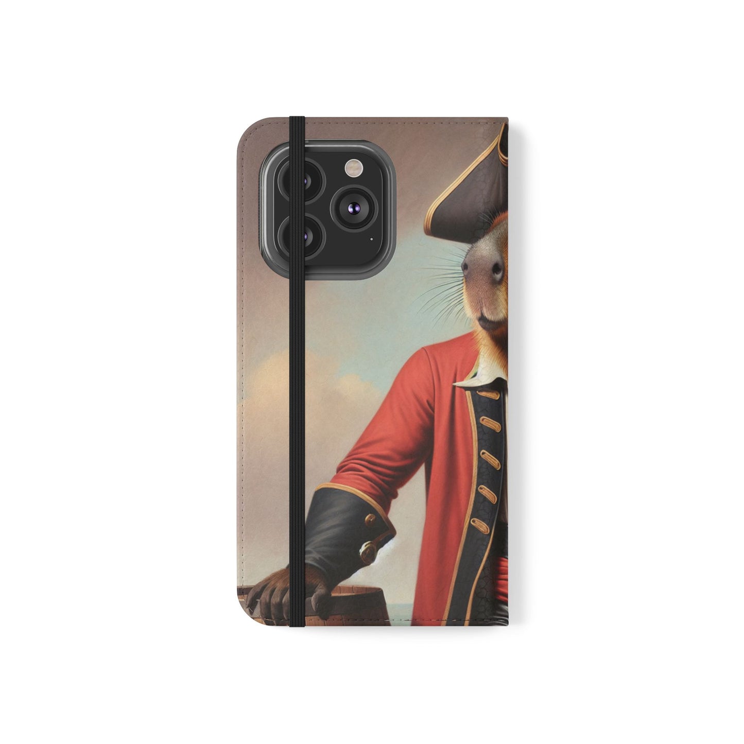 Captain Capybara Flip Case - iPhone/Galaxy